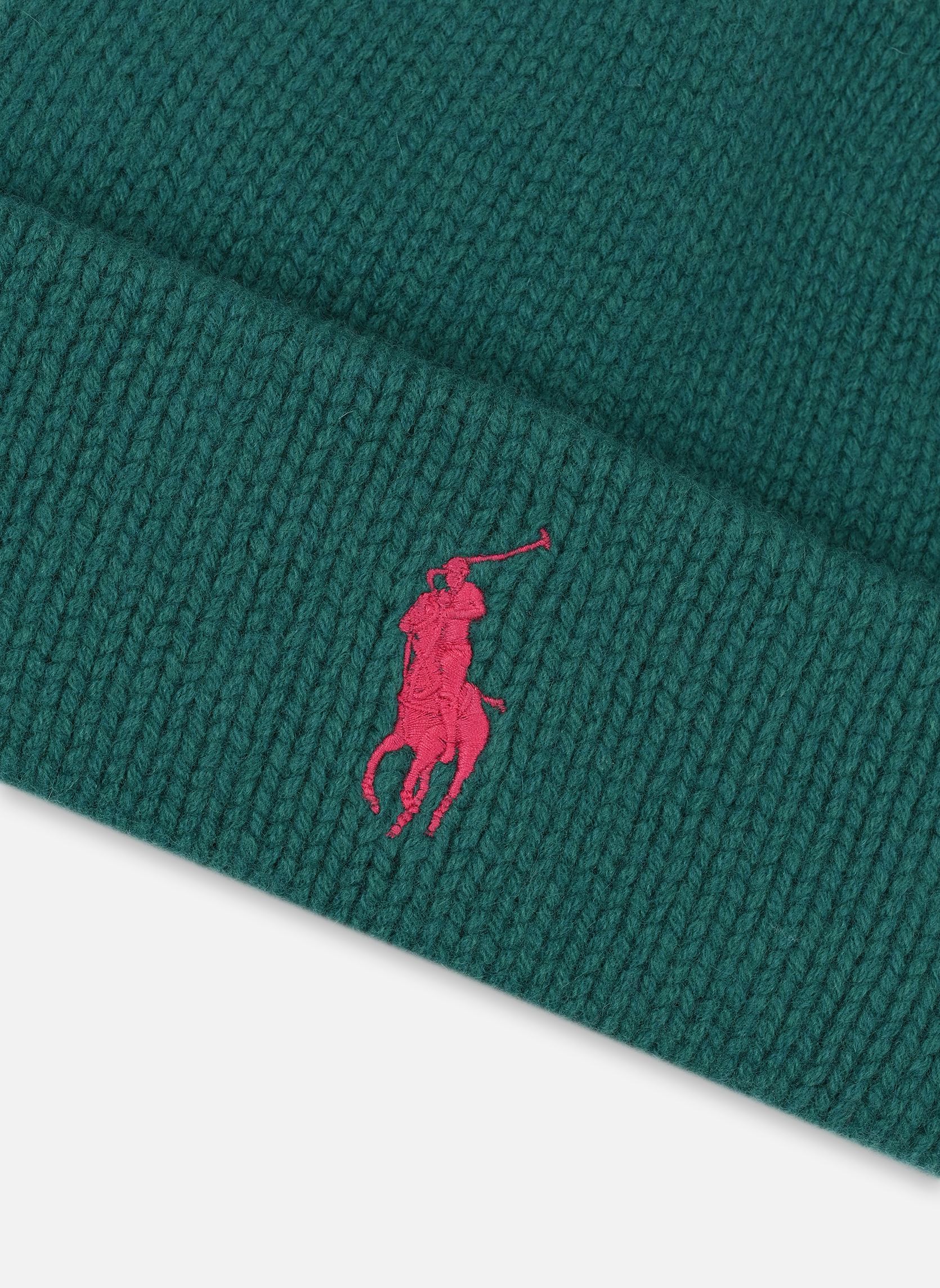 Bonnets Brght Beanie-Hat-Cold Weather femme vert Polo Ralph Lauren Bonnets Brght Beanie-Hat-Cold Weather femme vert VERMONT GREEN