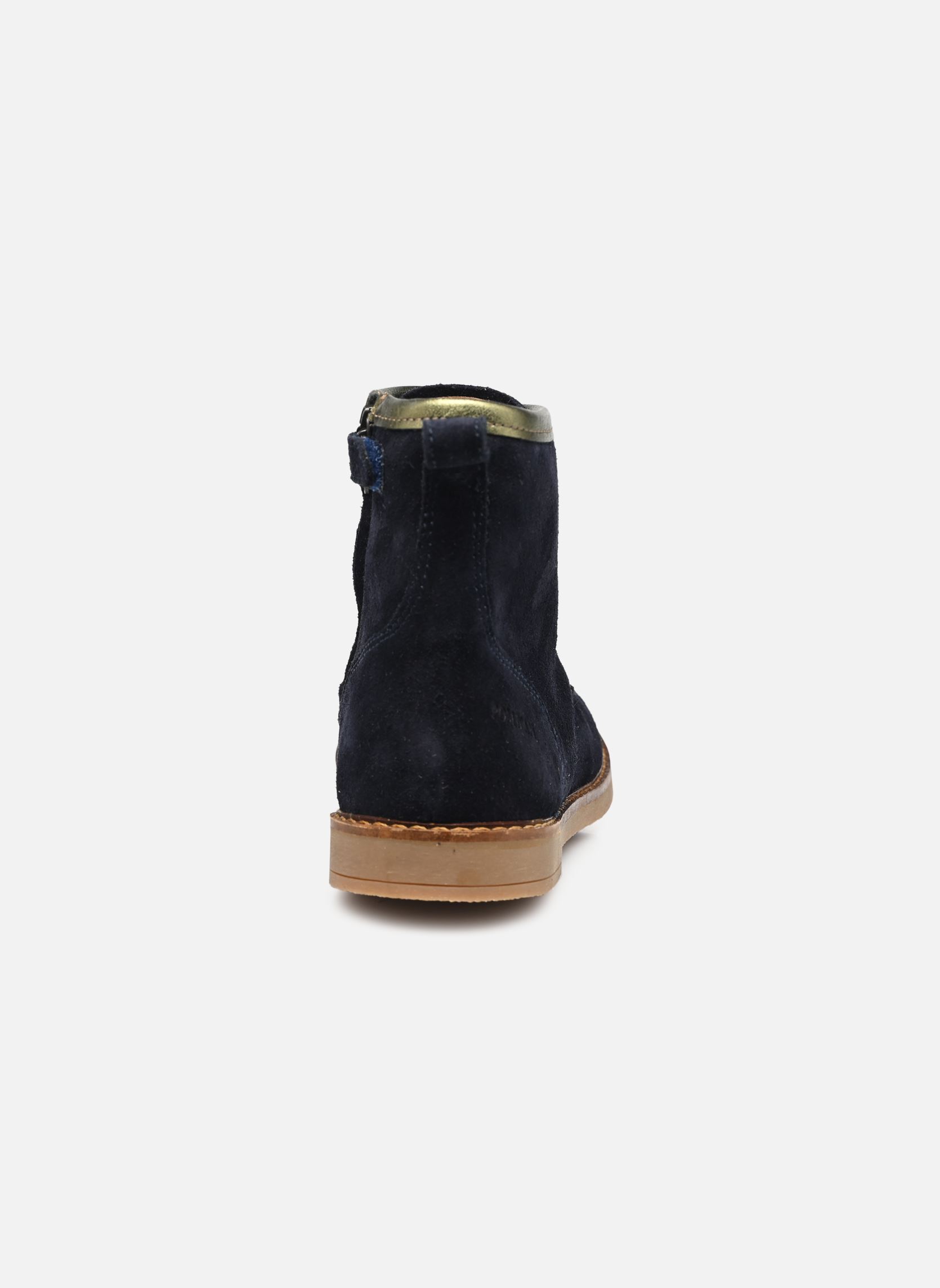 Botines TRIP HI LACE niña azul Pom d Api Botines TRIP HI LACE niña azul MARINE