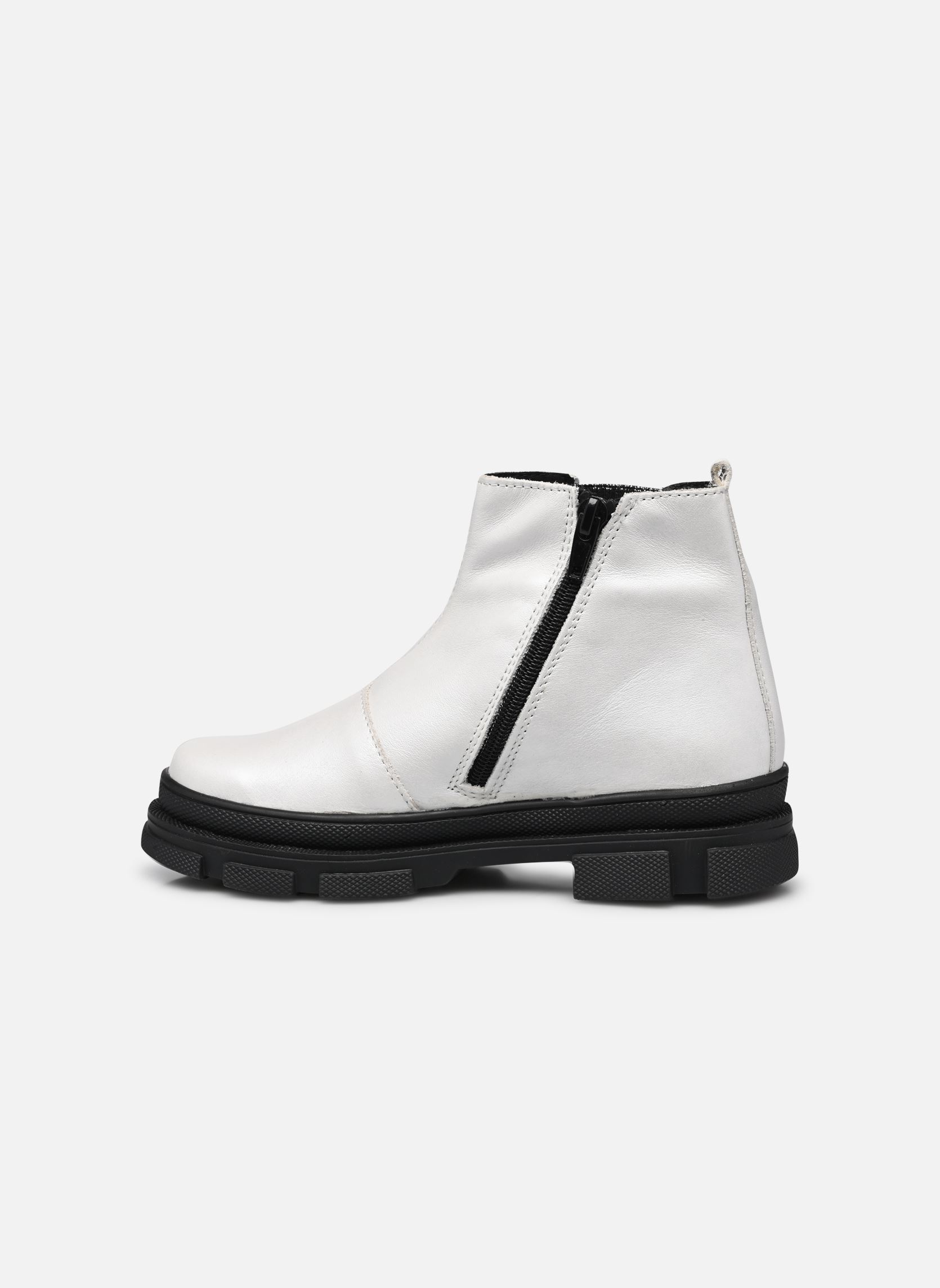 Stiefeletten / Ankle Boots Scorpion mädchen weiß Bopy Stiefeletten / Ankle Boots Scorpion mädchen weiß BLANC