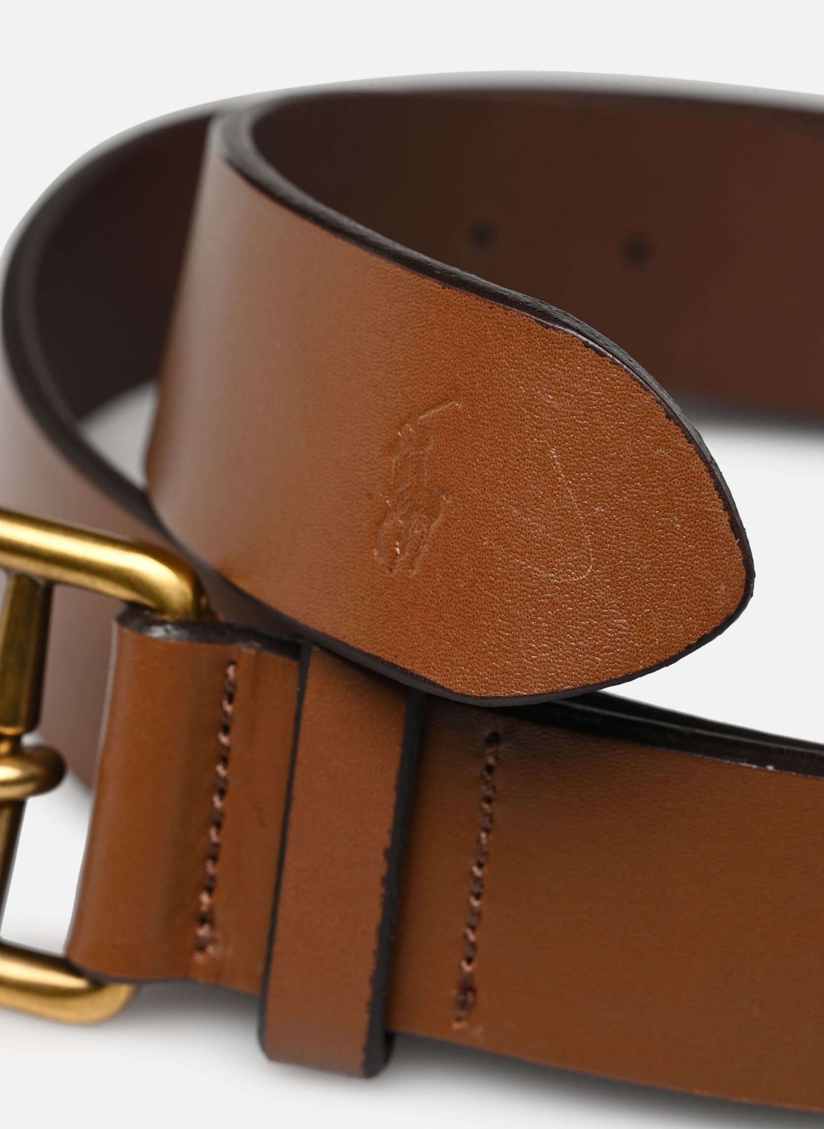 Ceintures 1 3/8 Saddlr-Belt-Medium homme marron Polo Ralph Lauren Ceintures 1 3/8 Saddlr-Belt-Medium homme marron SADDLE