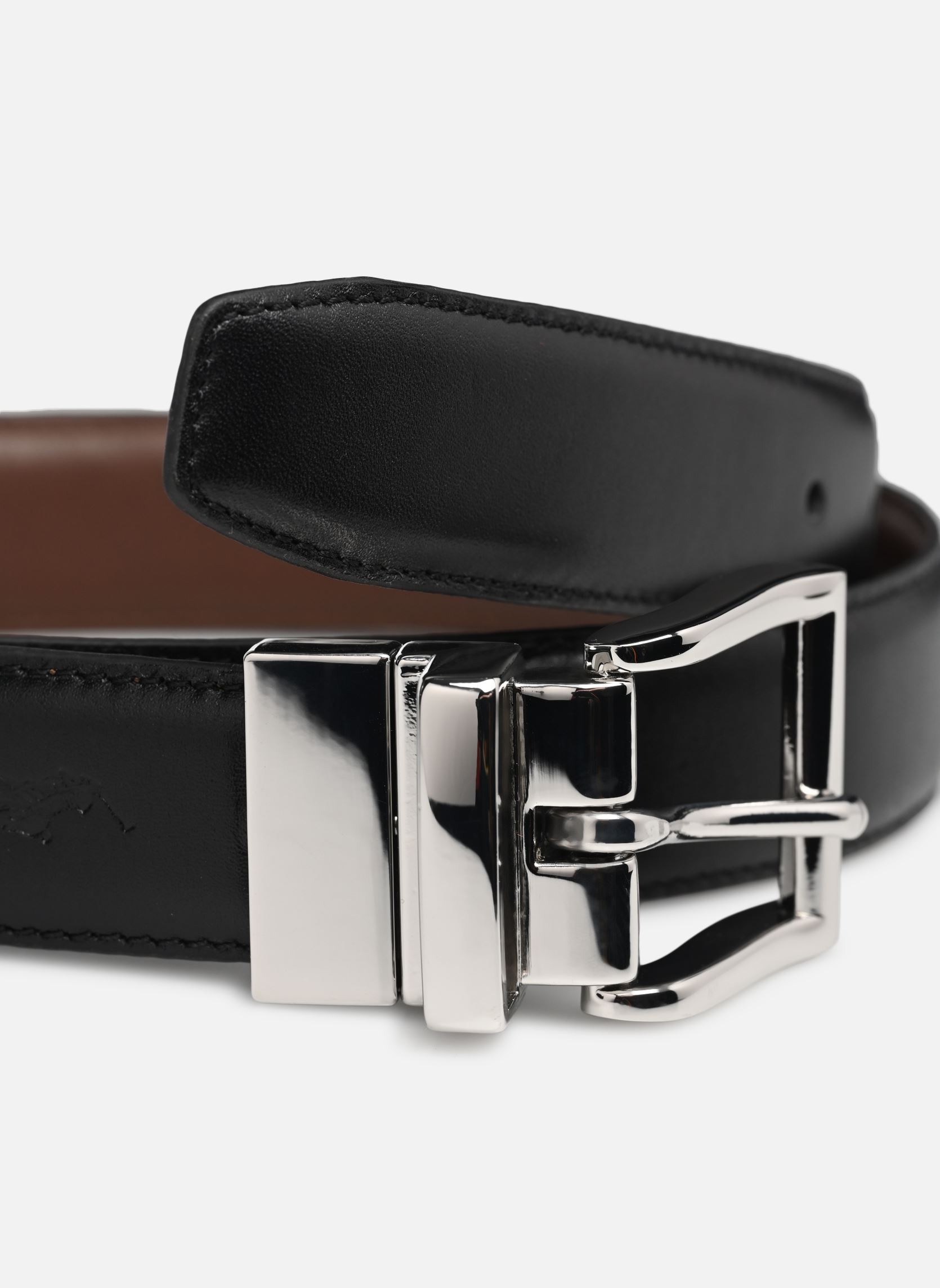 Riemen 1 1/8 Rvrs-Belt-Medium heren zwart Polo Ralph Lauren Riemen 1 1/8 Rvrs-Belt-Medium heren zwart BLK/BROWN