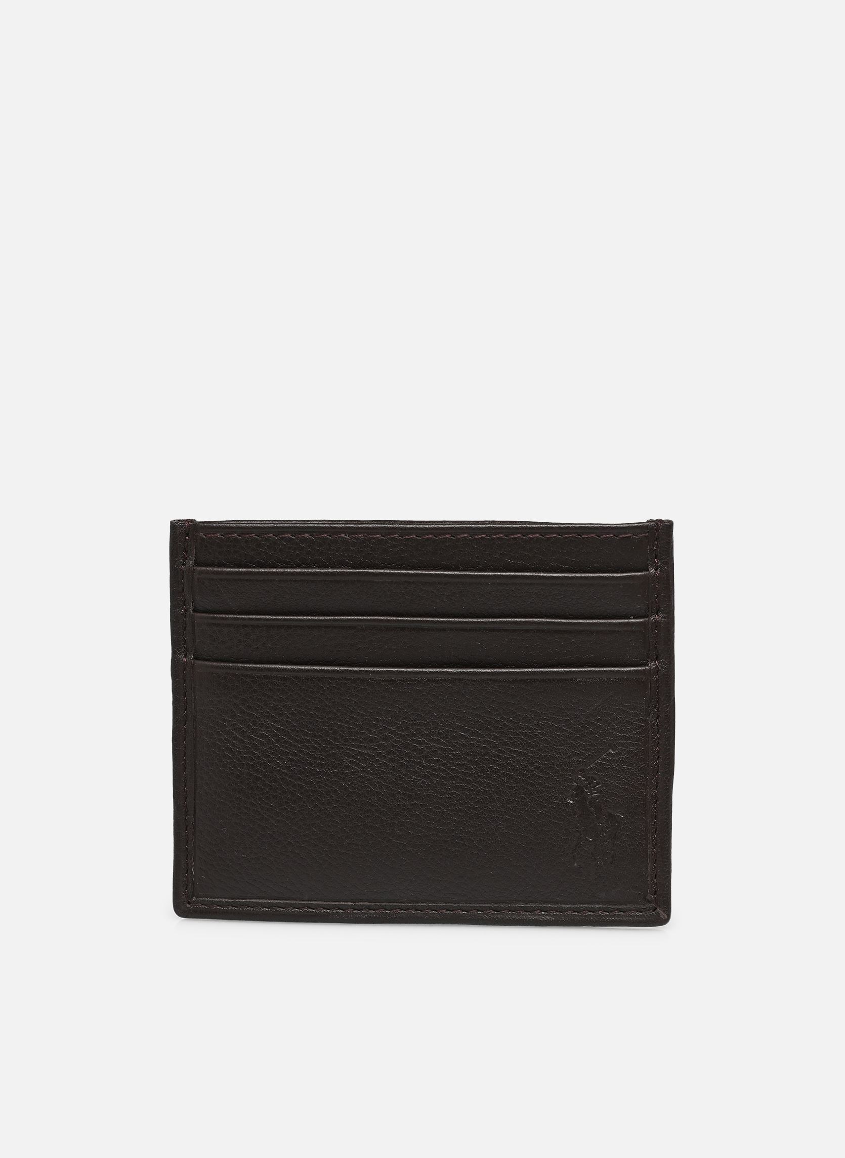 Porte-cartes Multi Cc-Card Case-Small homme marron Polo Ralph Lauren Porte-cartes Multi Cc-Card Case-Small homme marron BROWN