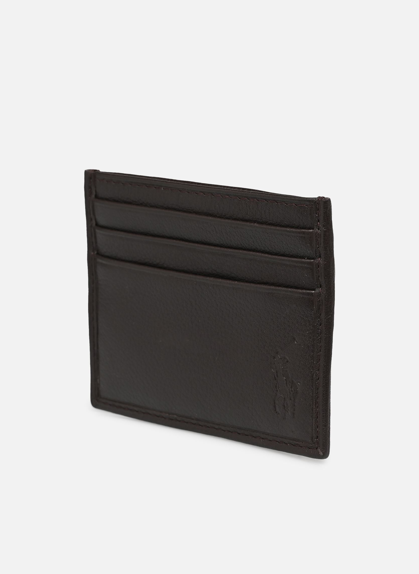 Porte-cartes Multi Cc-Card Case-Small homme marron Polo Ralph Lauren Porte-cartes Multi Cc-Card Case-Small homme marron BROWN