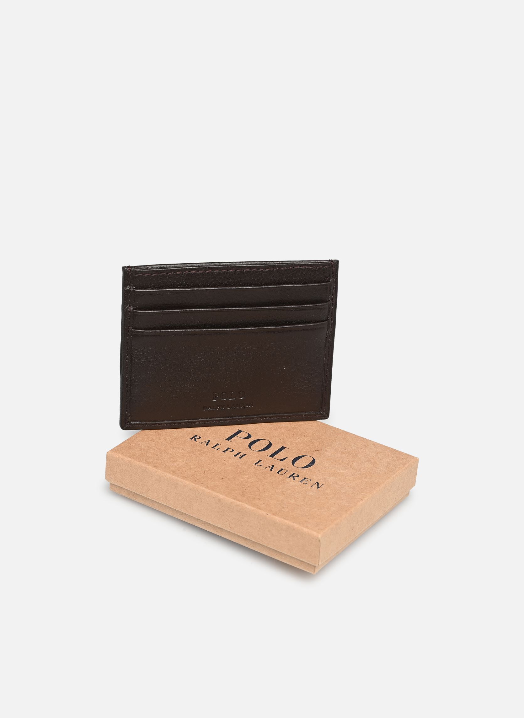 Porte-cartes Multi Cc-Card Case-Small homme marron Polo Ralph Lauren Porte-cartes Multi Cc-Card Case-Small homme marron BROWN