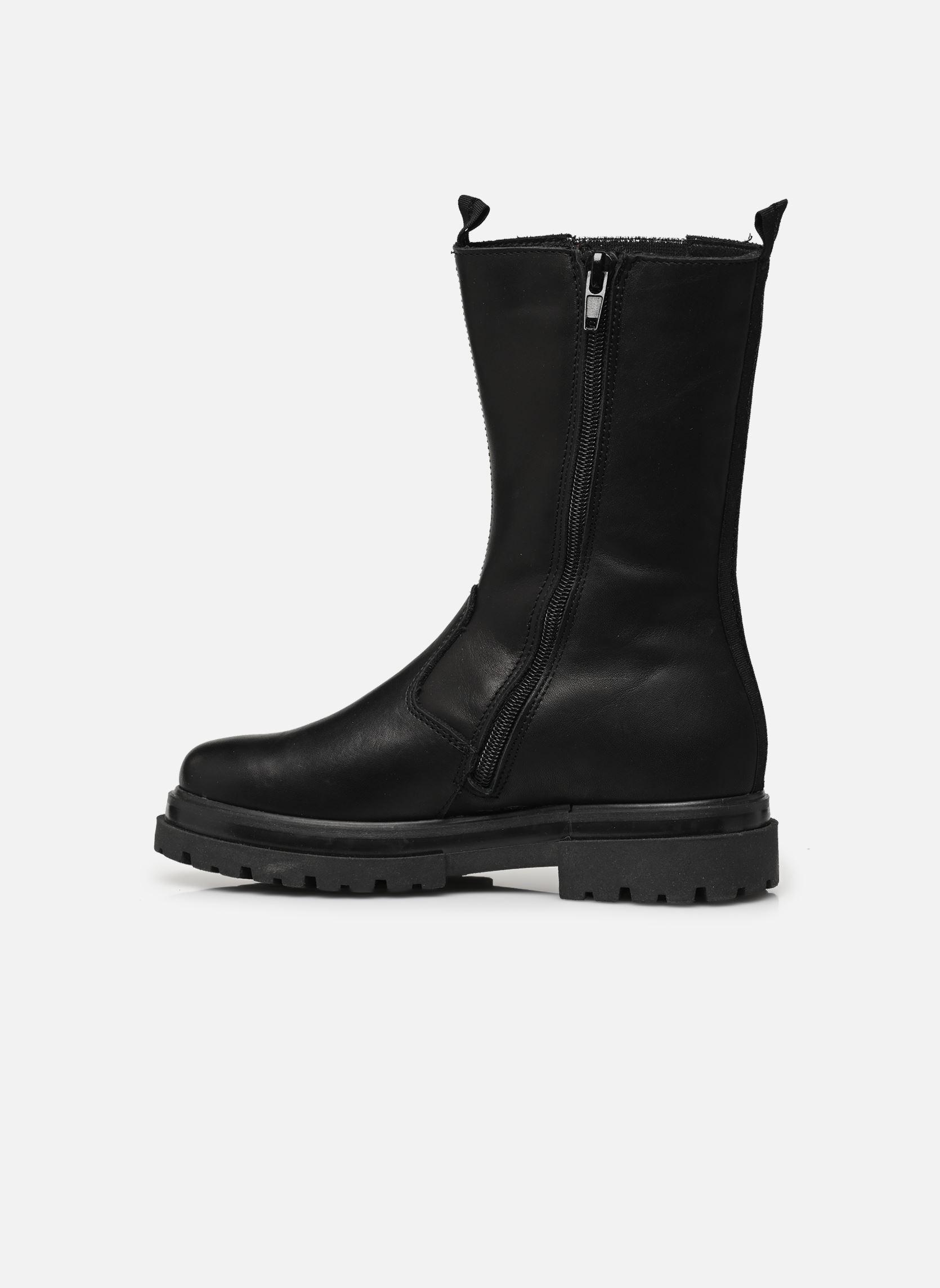 Stiefel Madona mädchen schwarz Bopy Stiefel Madona mädchen schwarz NOIR LISSE
