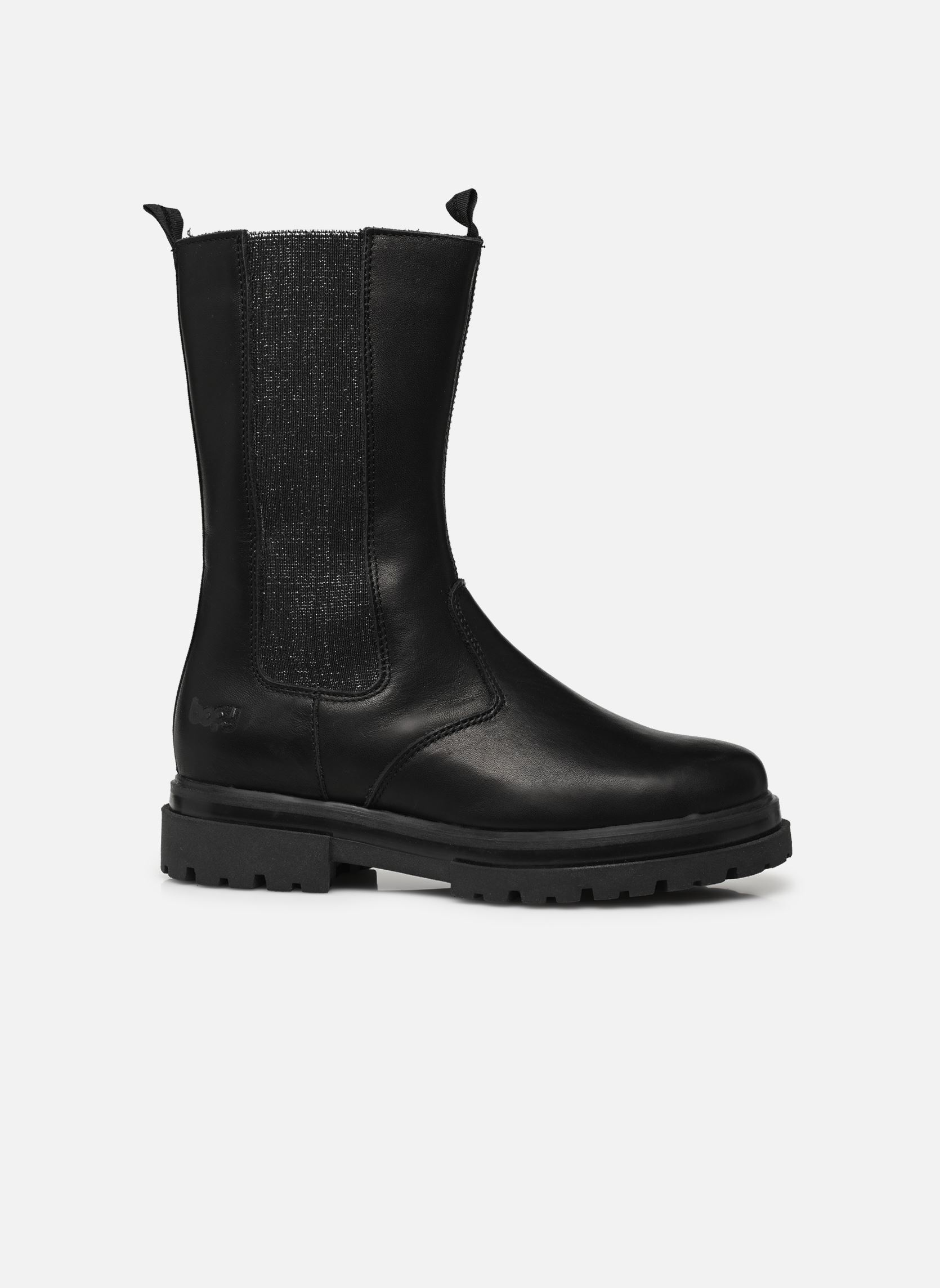 Stiefel Madona mädchen schwarz Bopy Stiefel Madona mädchen schwarz NOIR LISSE