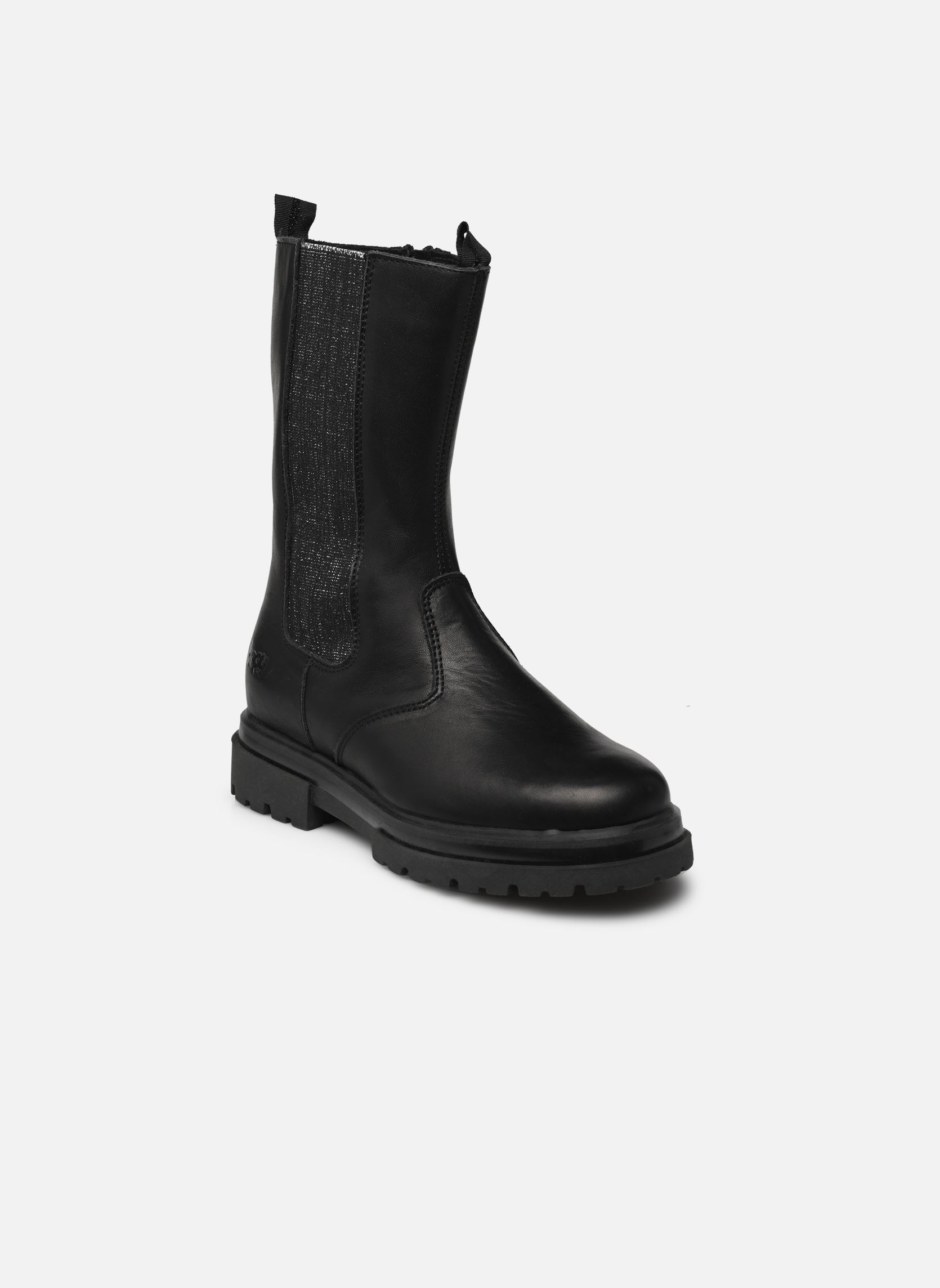 Stiefel Madona mädchen schwarz Bopy Stiefel Madona mädchen schwarz NOIR LISSE