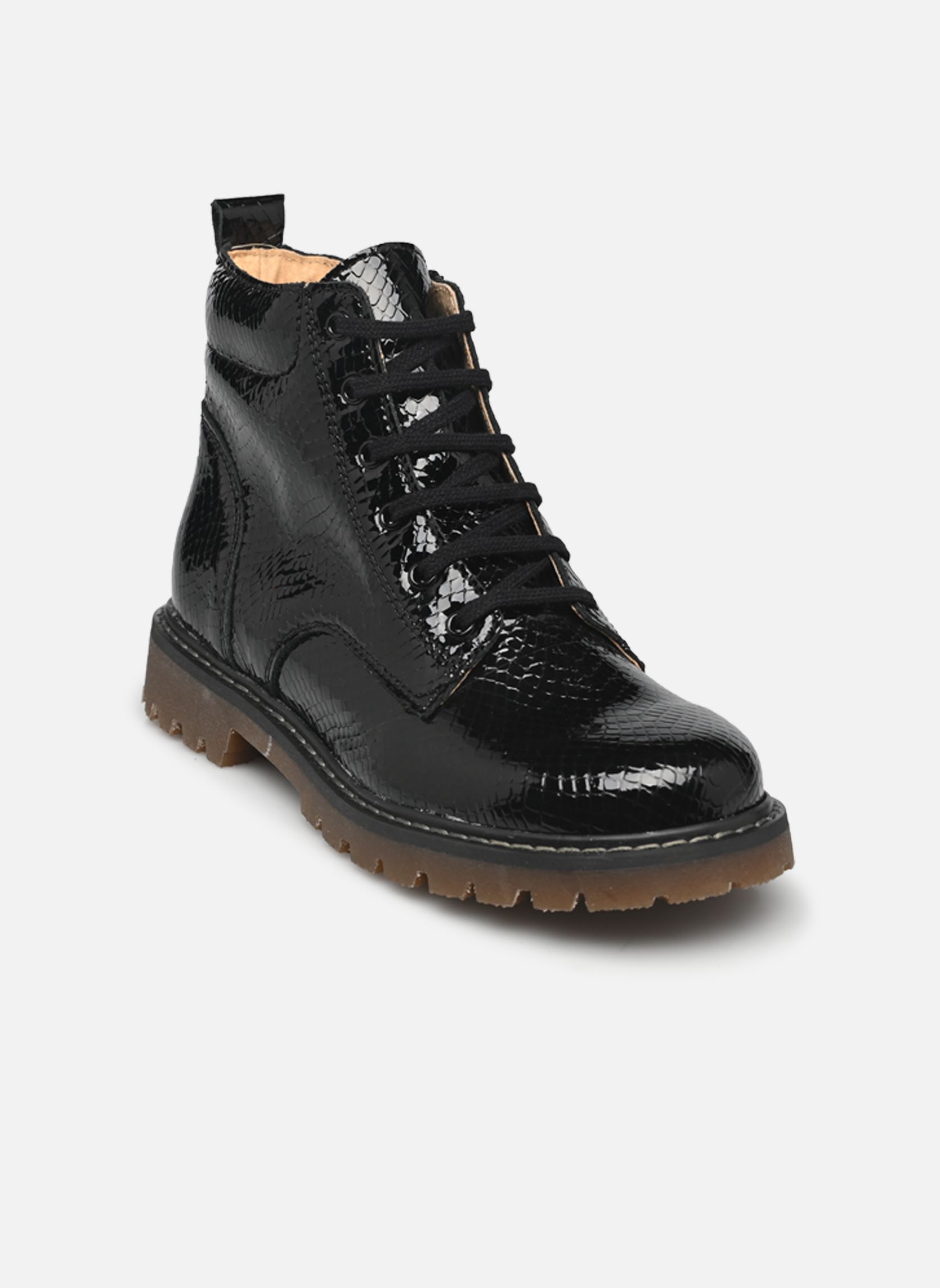 Stiefeletten / Ankle Boots Shiva mädchen schwarz Bopy Stiefeletten / Ankle Boots Shiva mädchen schwarz NOIR VERNIS