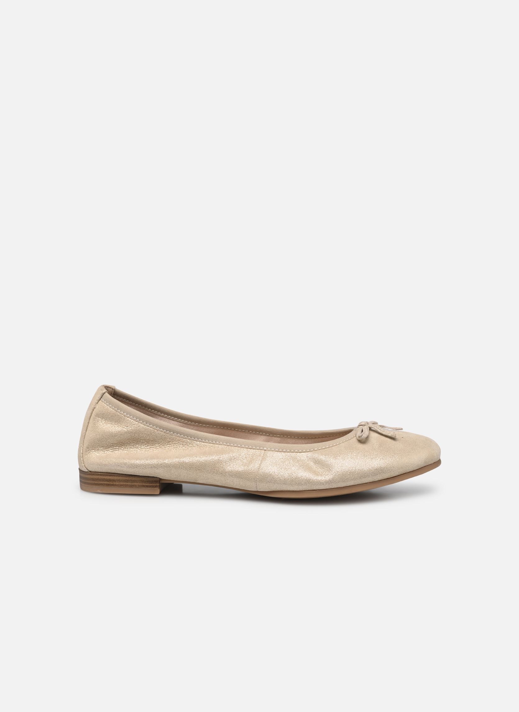 Ballerines classiques 22116-41 femme or et bronze Tamaris Ballerines classiques 22116-41 femme or et bronze Champagne