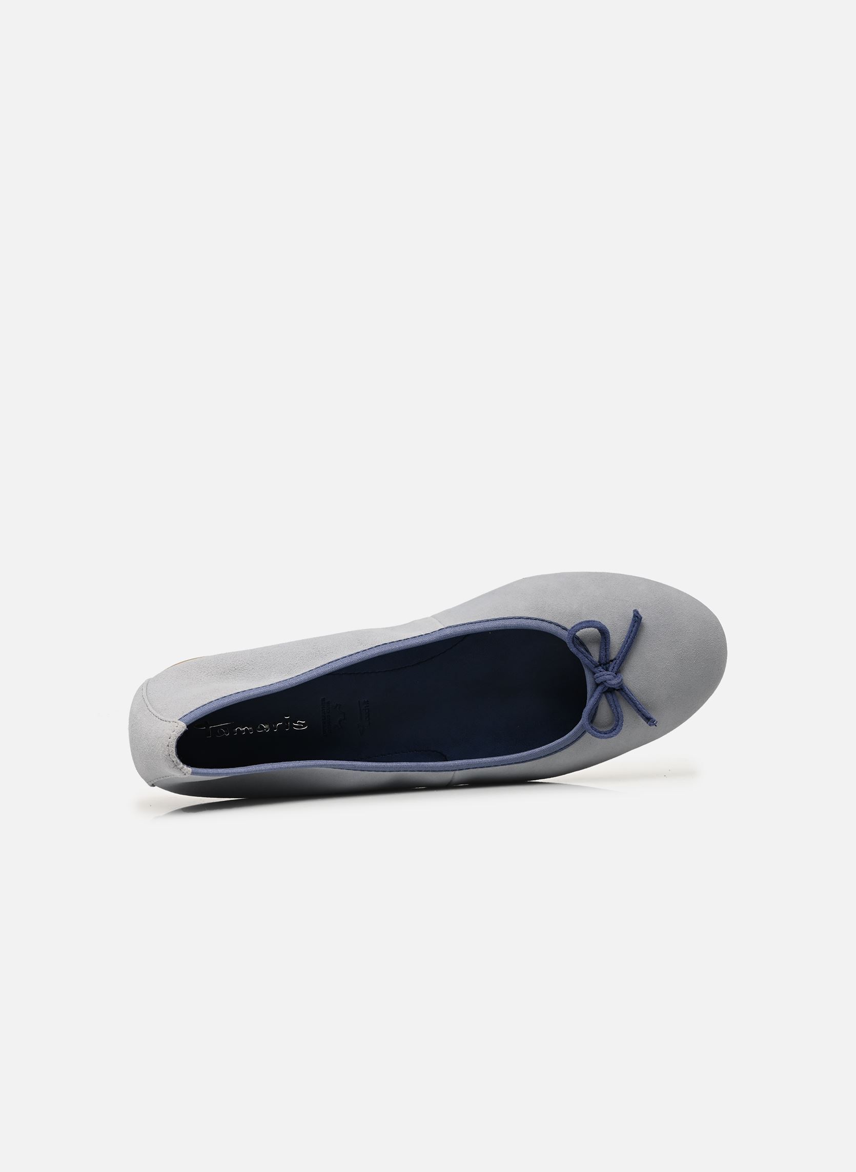 Ballerines classiques 22116-41 femme bleu Tamaris Ballerines classiques 22116-41 femme bleu LT. BLUE COMB