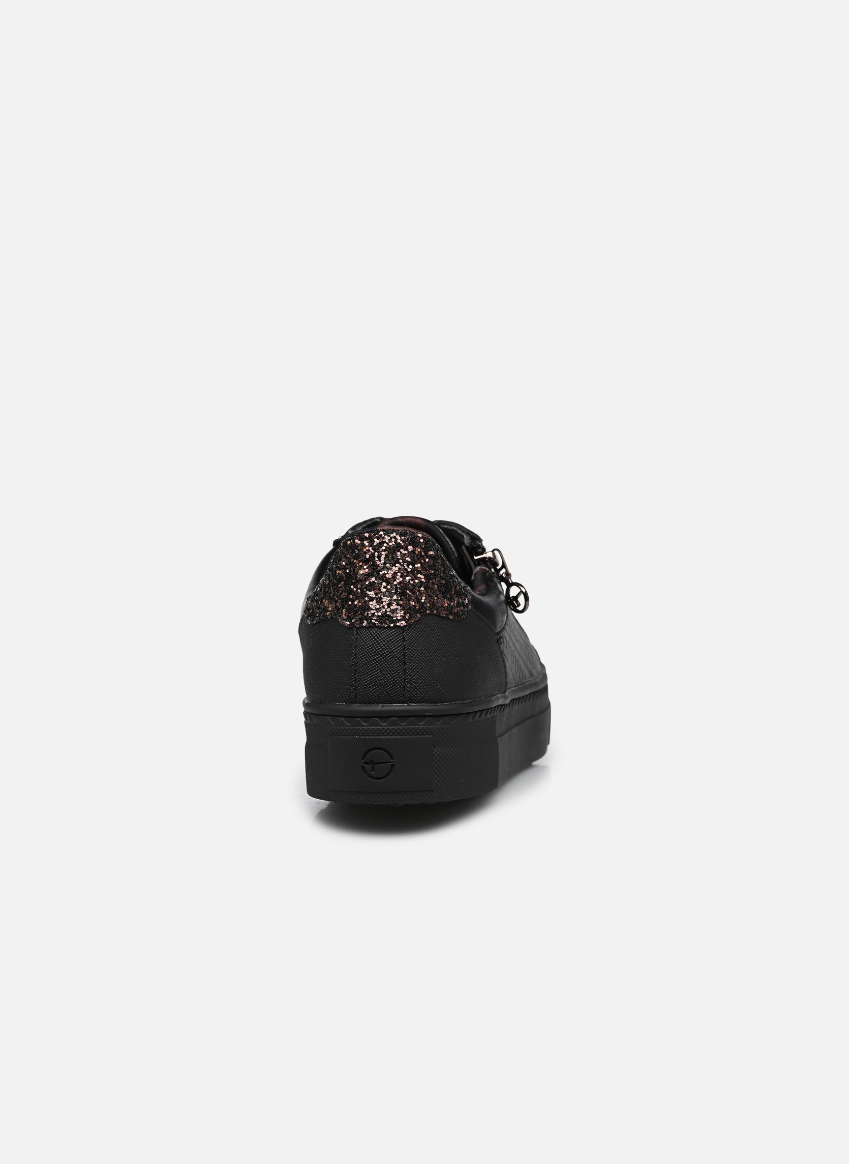 Lage sneakers 23313-41 dames zwart Tamaris Lage sneakers 23313-41 dames zwart BLACK/LEOPARD