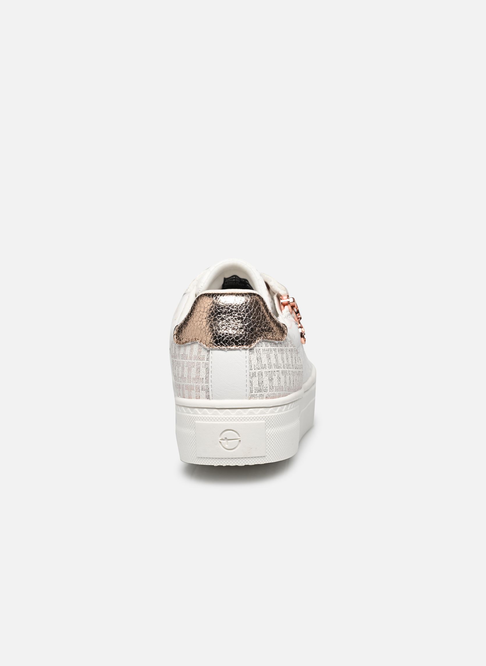 Baskets basses 23313-41 femme blanc Tamaris Baskets basses 23313-41 femme blanc WHT/ROSE GOLD