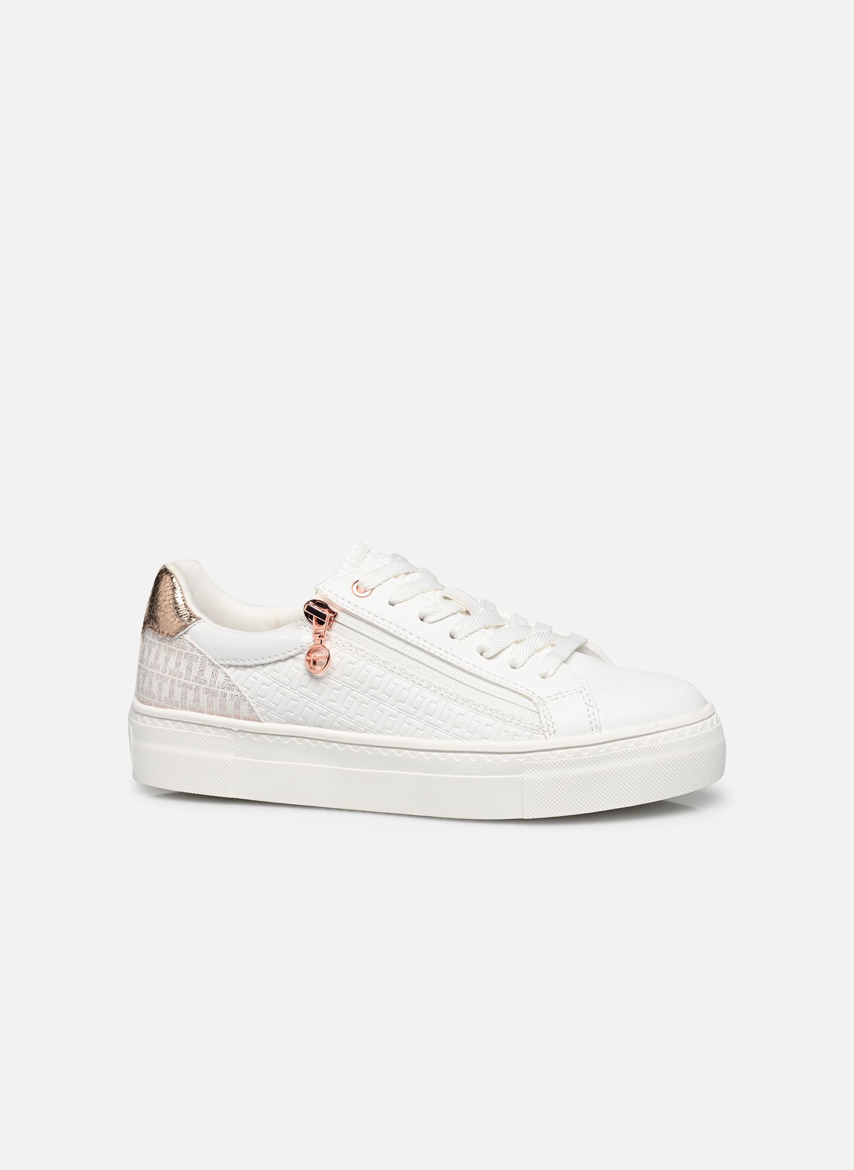 Baskets basses 23313-41 femme blanc Tamaris Baskets basses 23313-41 femme blanc WHT/ROSE GOLD
