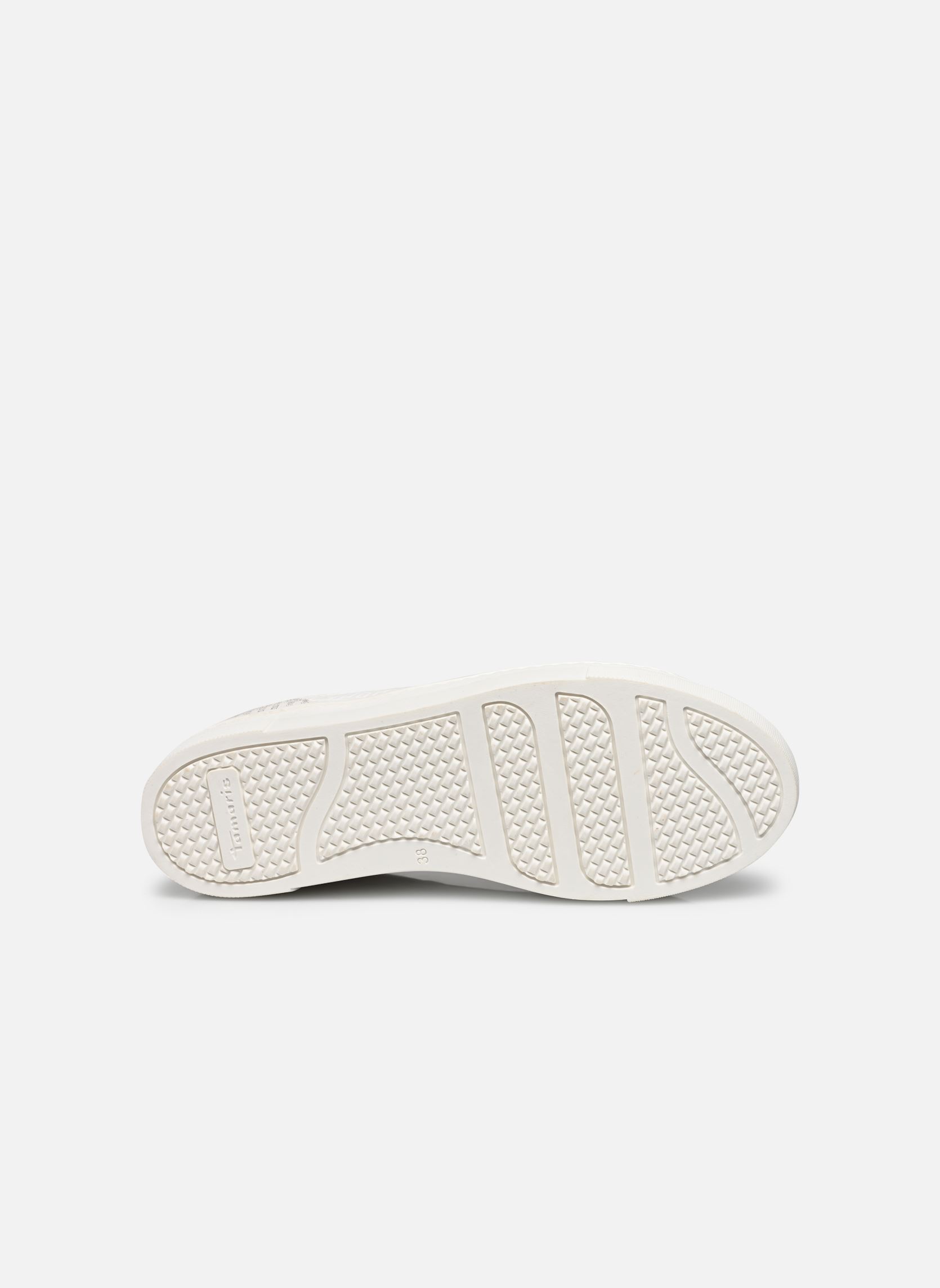 Baskets basses 23313-41 femme blanc Tamaris Baskets basses 23313-41 femme blanc WHT/ROSE GOLD