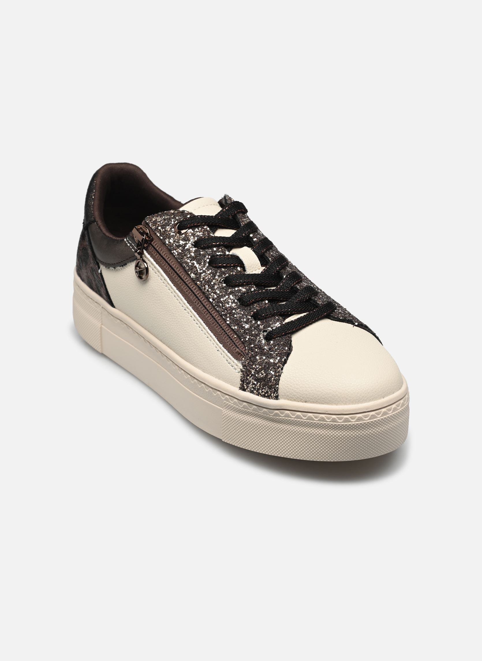 Baskets basses 23313-41 femme beige Tamaris Baskets basses 23313-41 femme beige IVORY COMB
