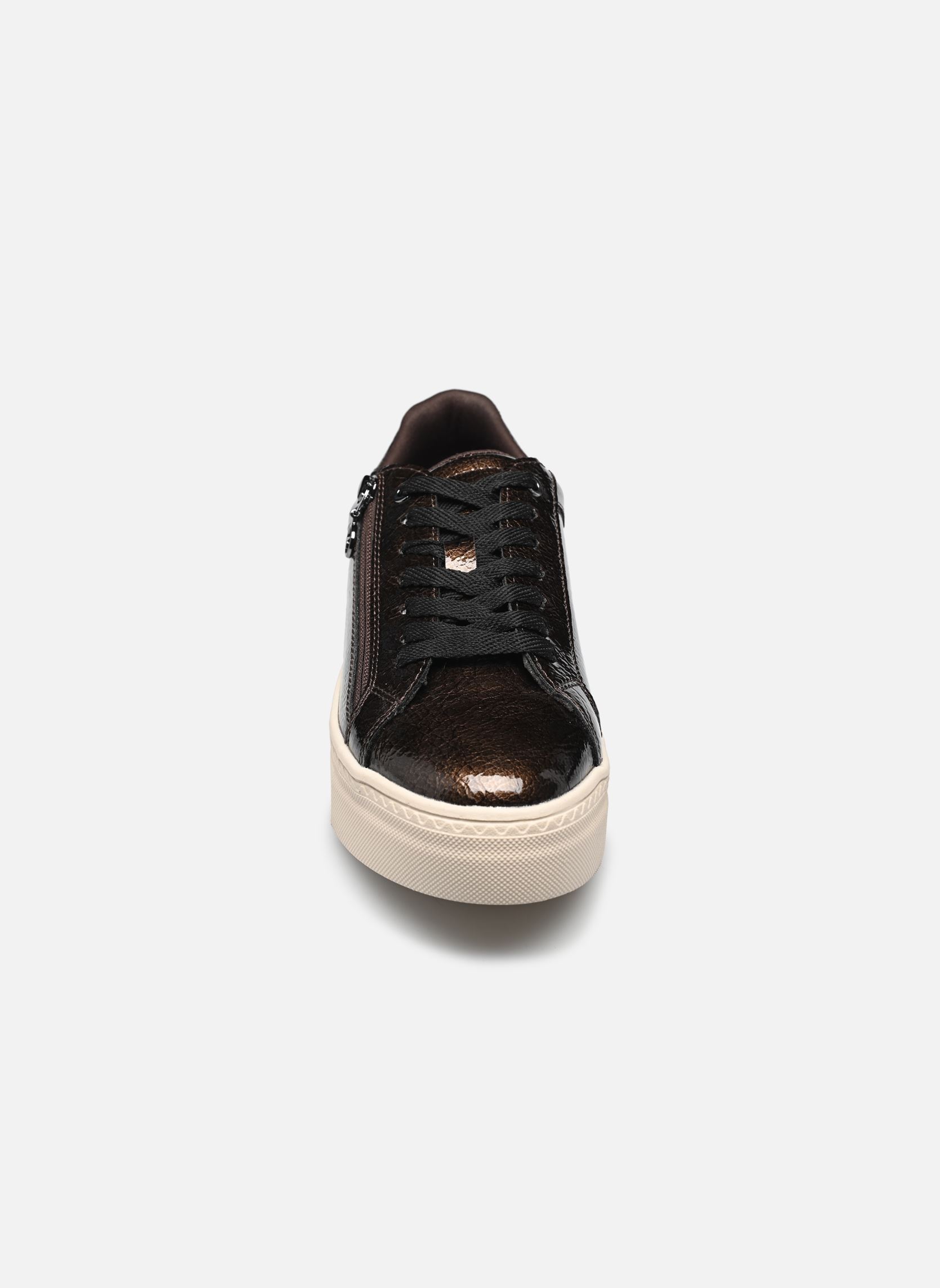 Baskets basses 23313-41 femme or et bronze Tamaris Baskets basses 23313-41 femme or et bronze BRONCE PATENT
