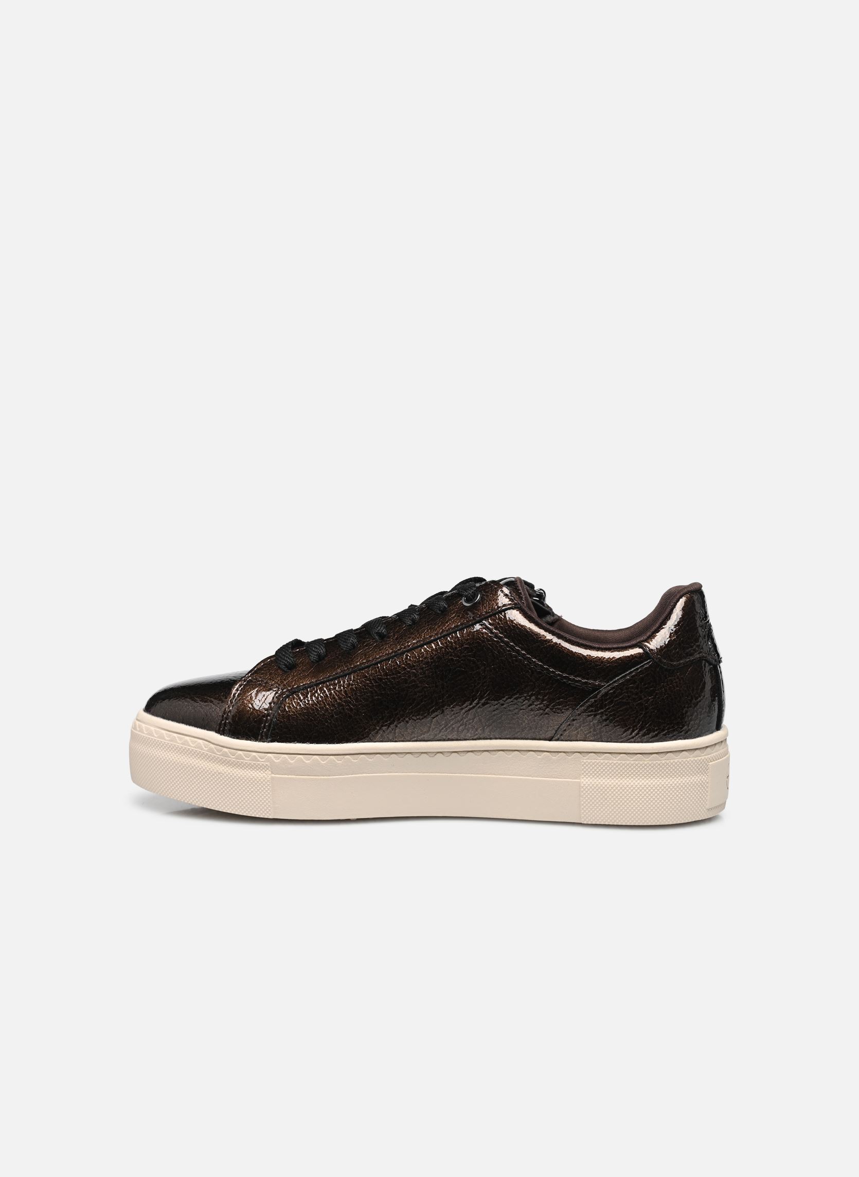 Baskets basses 23313-41 femme or et bronze Tamaris Baskets basses 23313-41 femme or et bronze BRONCE PATENT