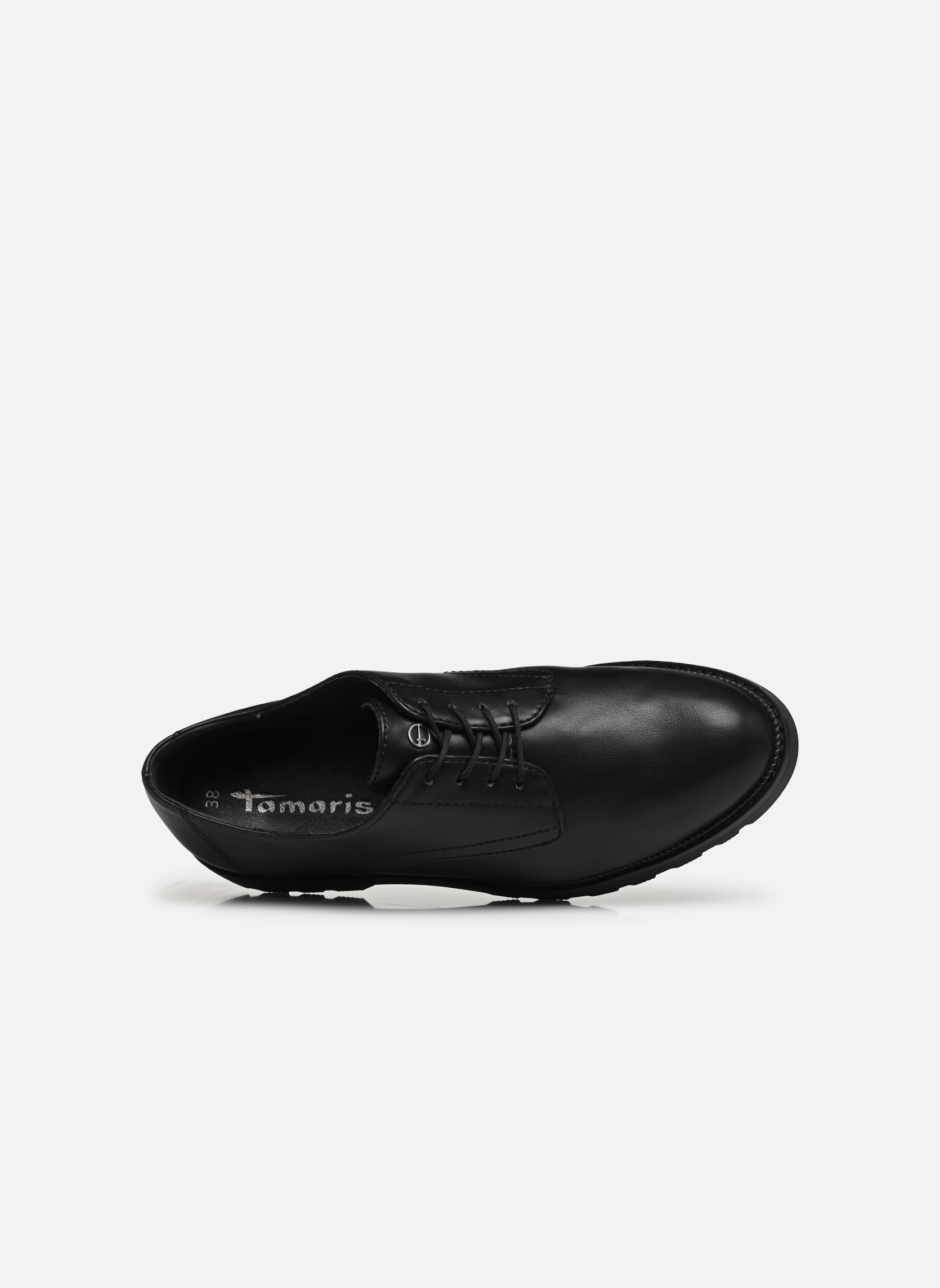 Derbys 23605-41 damen schwarz Tamaris Derbys 23605-41 damen schwarz BLACK MATT