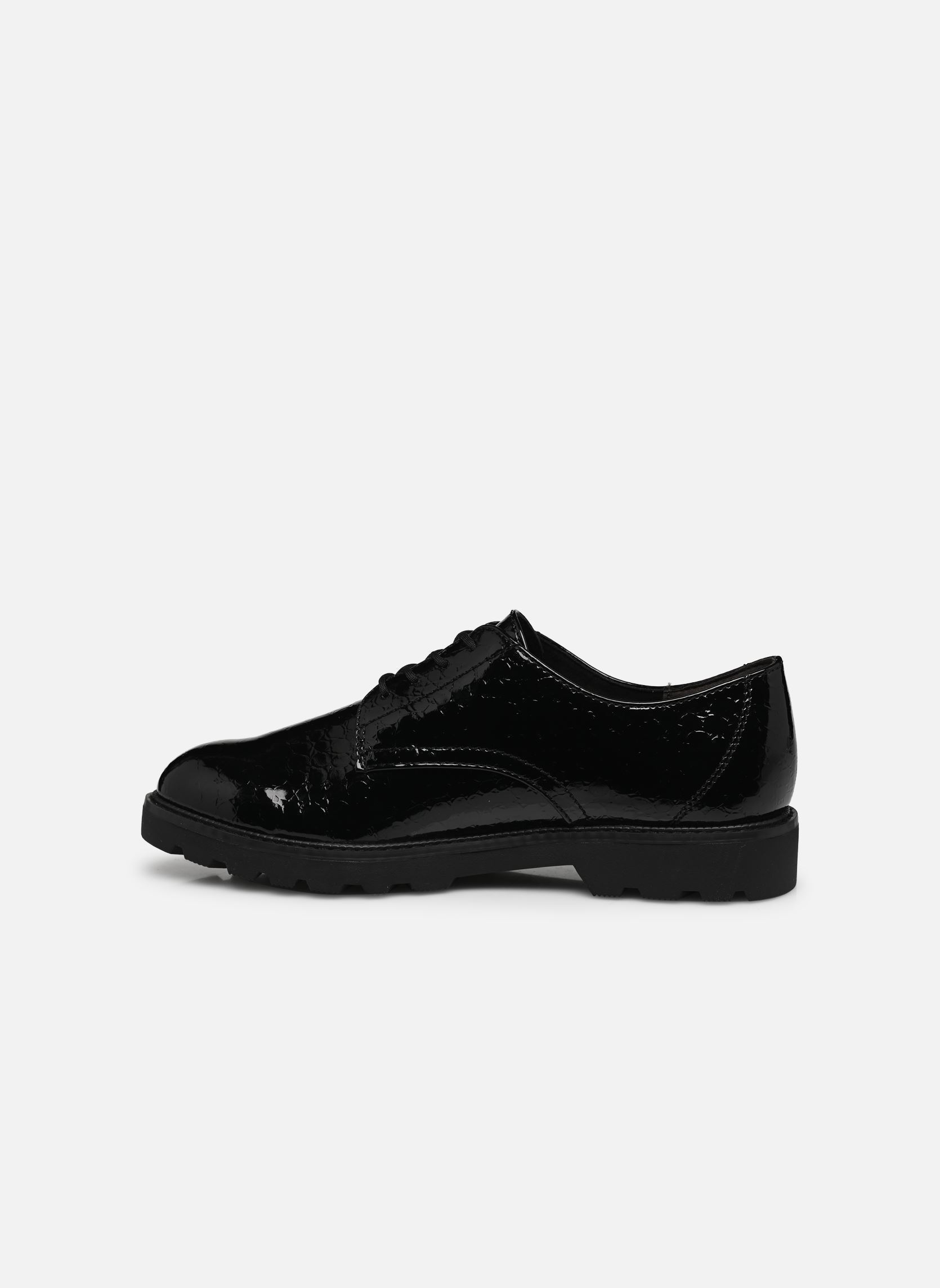 Derbies 23605-41 femme noir Tamaris Derbies 23605-41 femme noir BLK PATENT STR
