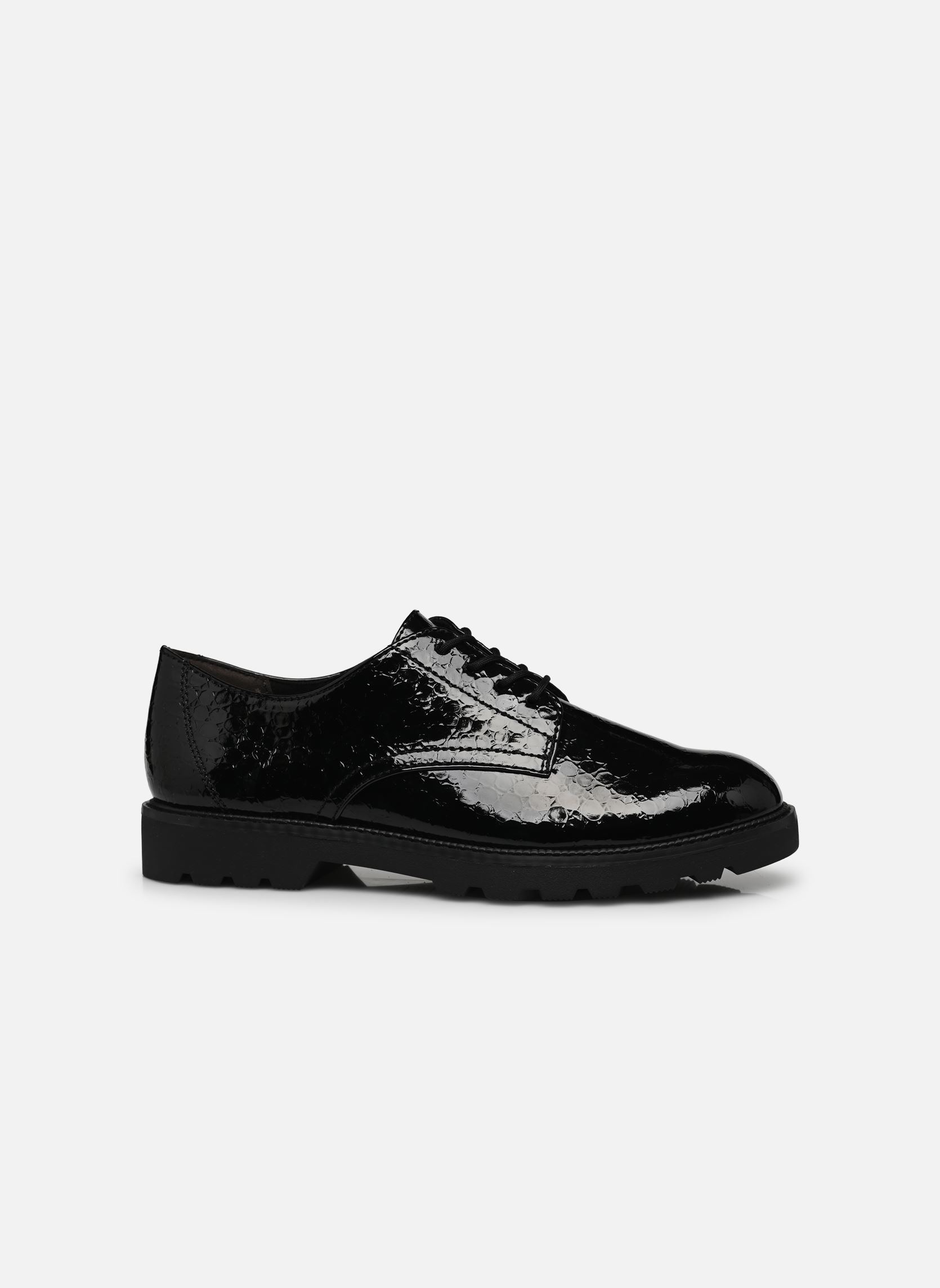 Derbies 23605-41 femme noir Tamaris Derbies 23605-41 femme noir BLK PATENT STR