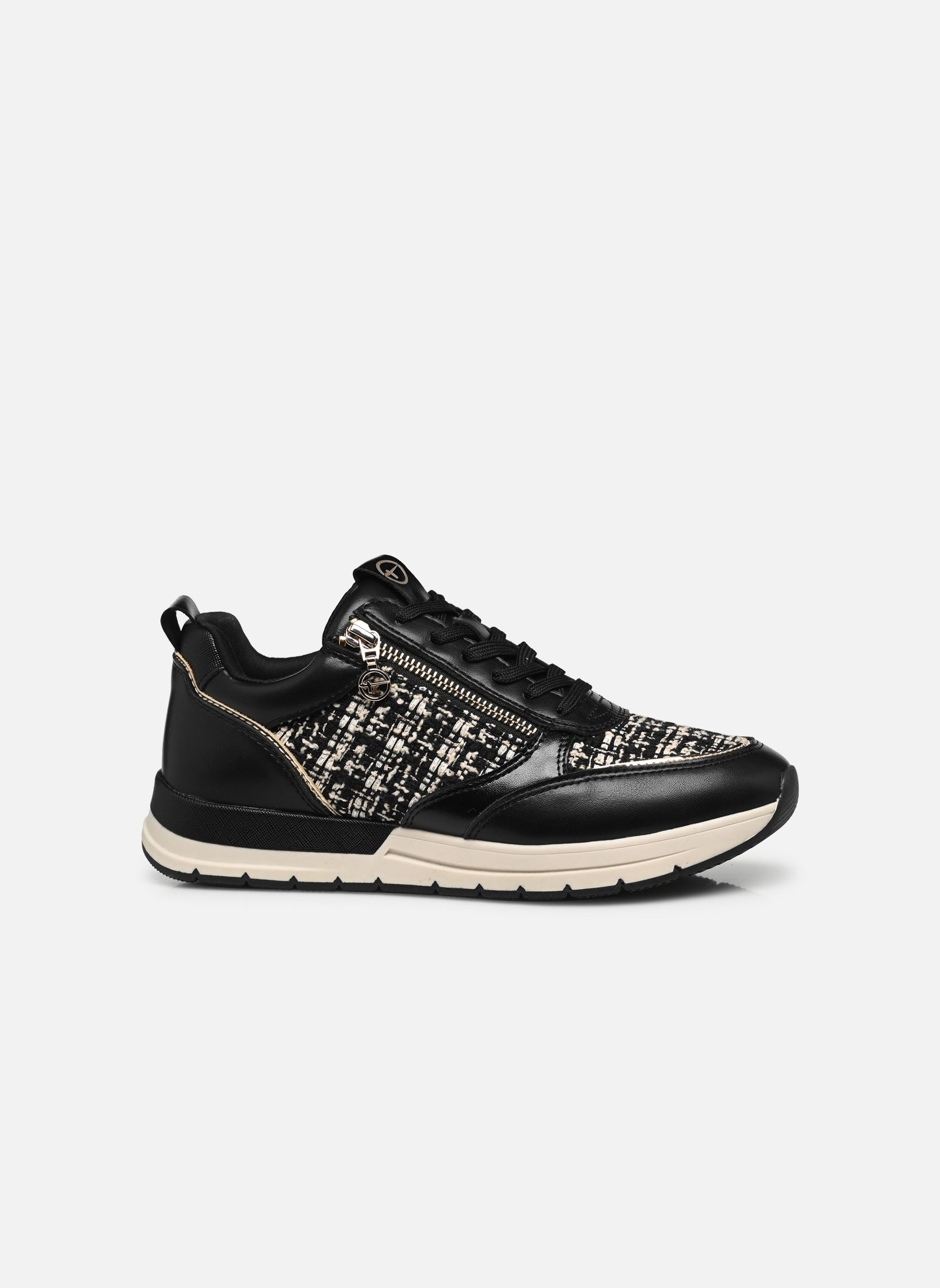 Baskets basses 23732-41 femme noir Tamaris Baskets basses 23732-41 femme noir BLACK STRUCT.