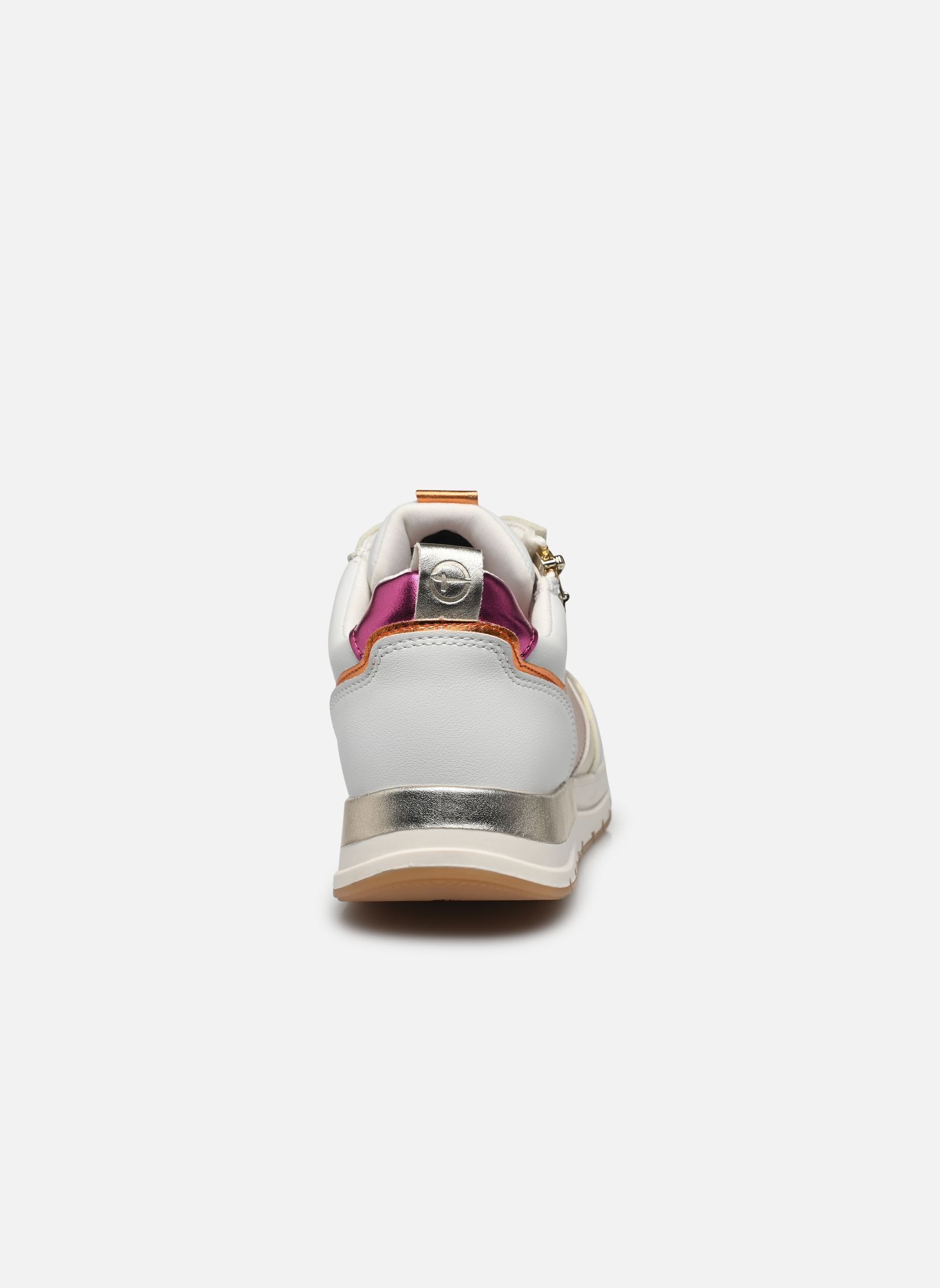 Baskets basses 23732-41 femme multicolore Tamaris Baskets basses 23732-41 femme multicolore WHITE/LT.GOLD