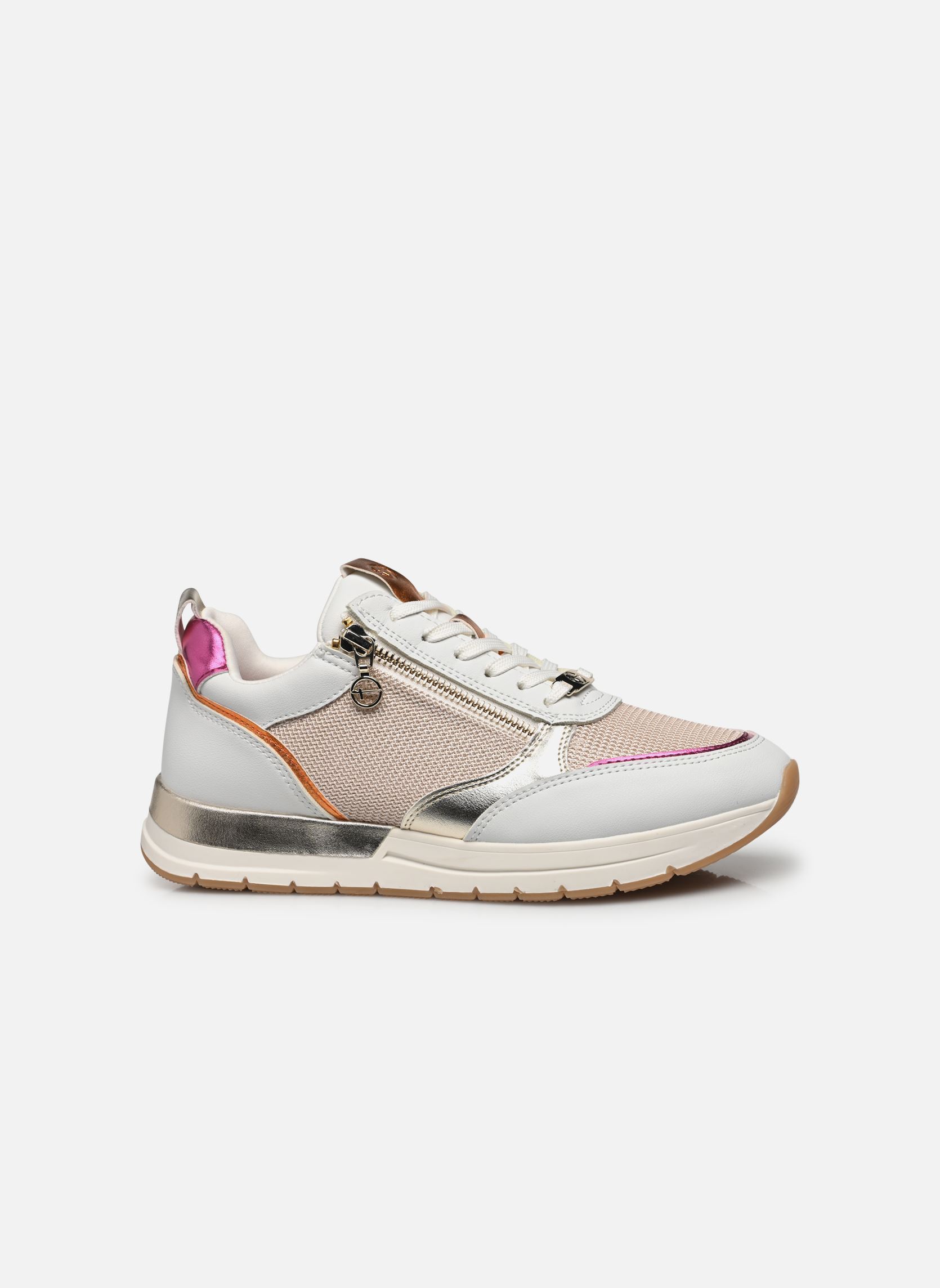 Baskets basses 23732-41 femme multicolore Tamaris Baskets basses 23732-41 femme multicolore WHITE/LT.GOLD