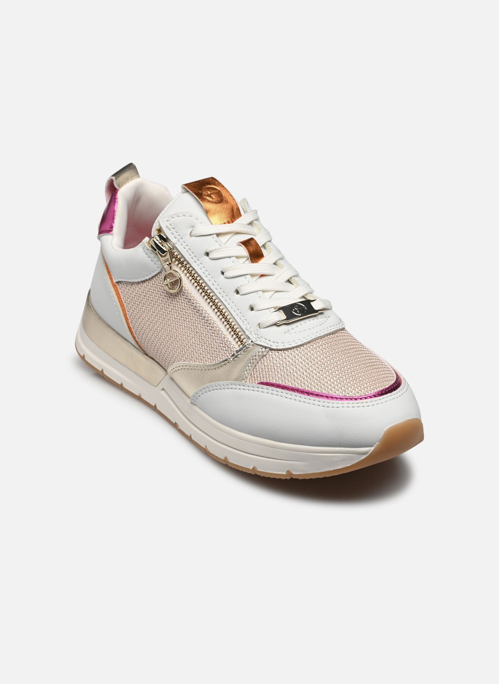 Baskets basses 23732-41 femme multicolore Tamaris Baskets basses 23732-41 femme multicolore WHITE/LT.GOLD