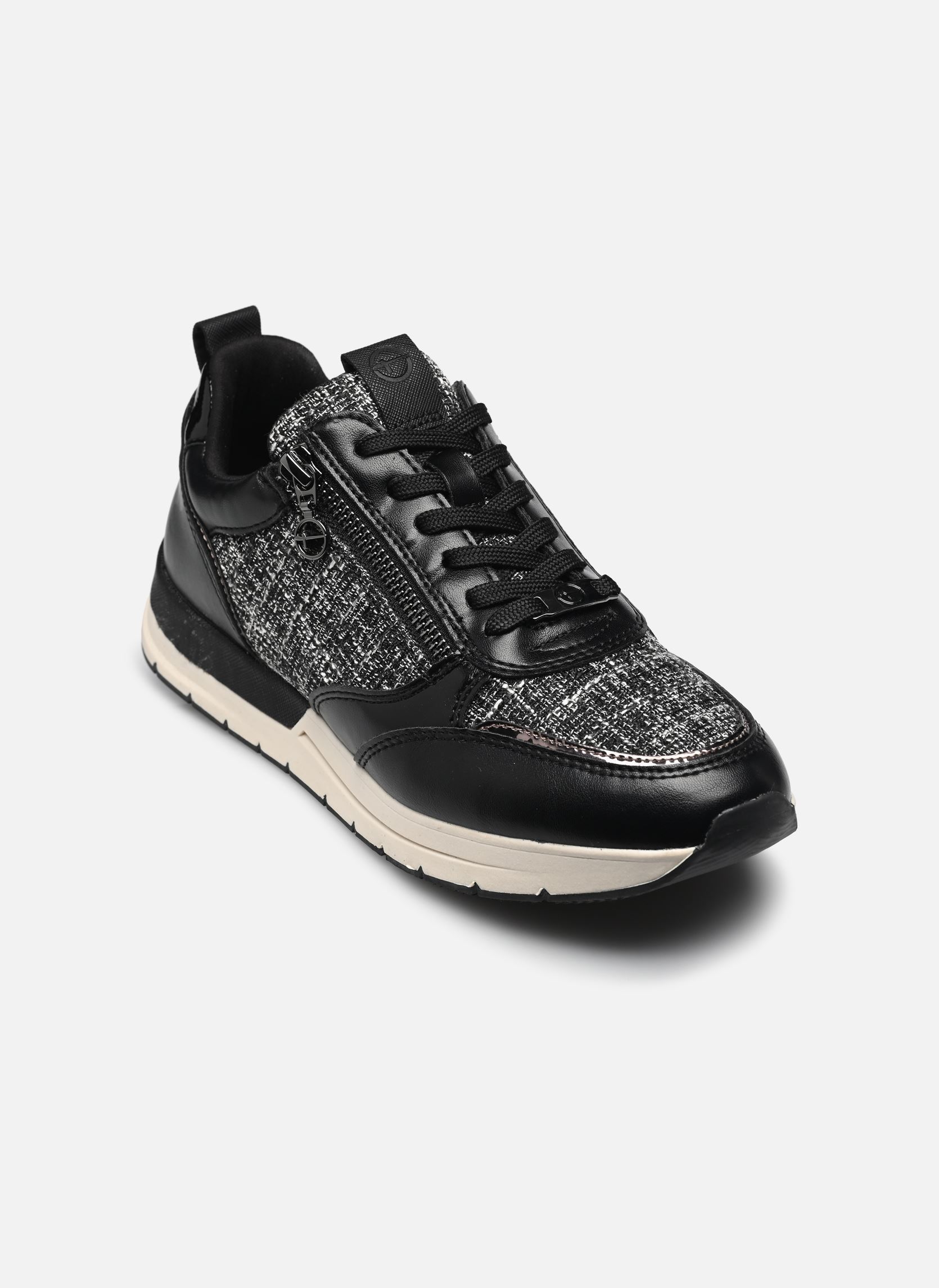 Zapatillas bajas 23732-41 mujer negro Tamaris Zapatillas bajas 23732-41 mujer negro BLACK STRUCT. N