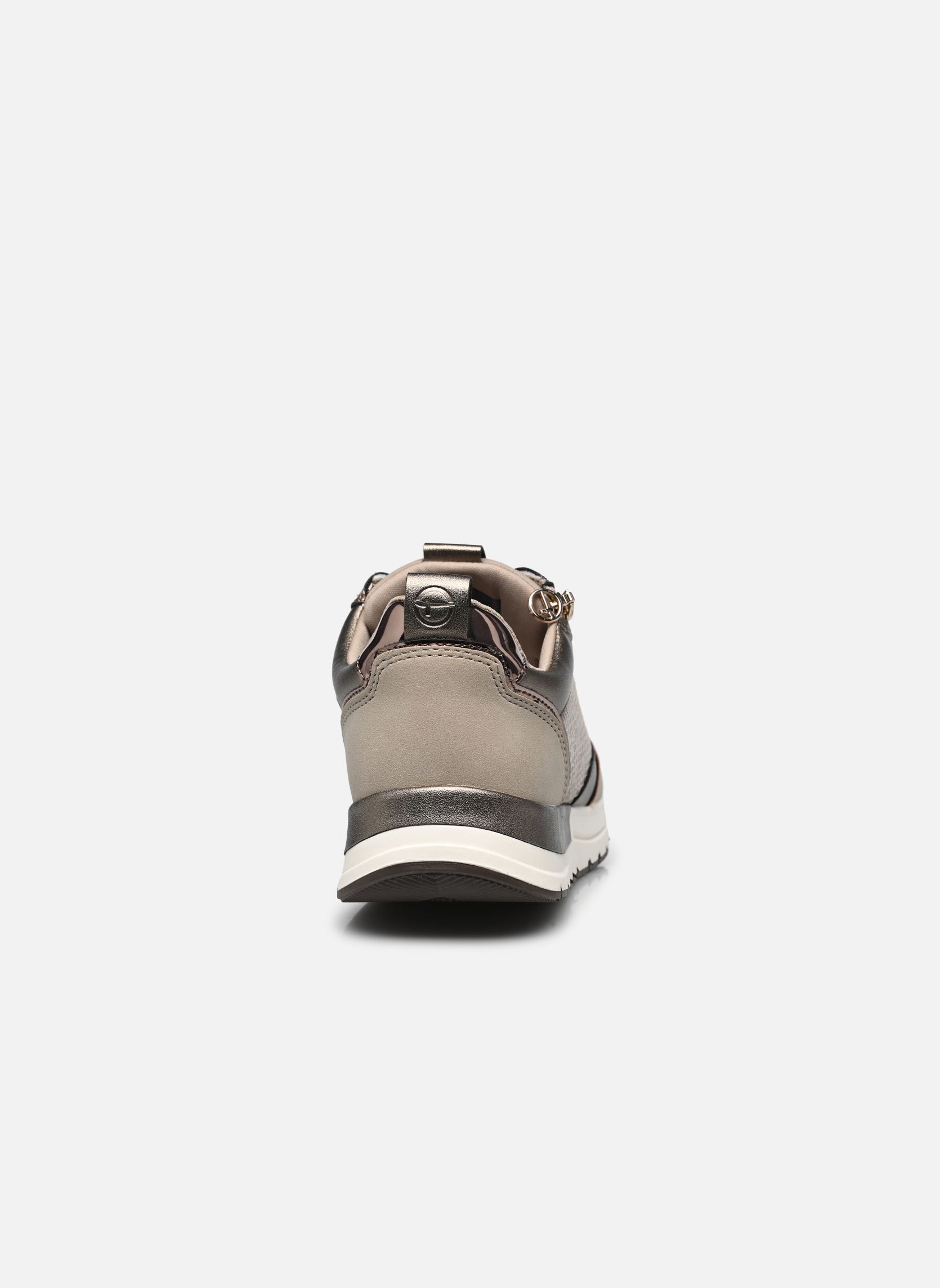 Niedrige Sneaker 23732-41 damen beige Tamaris Niedrige Sneaker 23732-41 damen beige TAUPE/SNAKE
