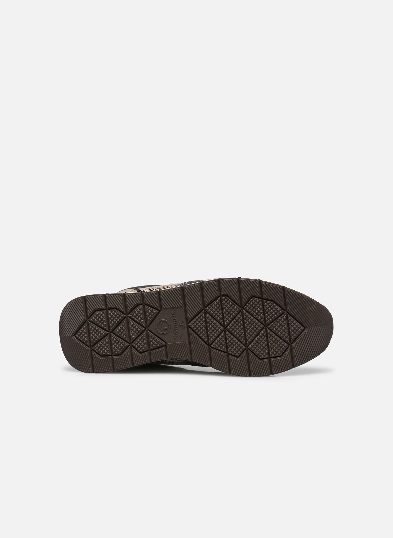 Niedrige Sneaker 23732-41 damen beige Tamaris Niedrige Sneaker 23732-41 damen beige TAUPE/SNAKE