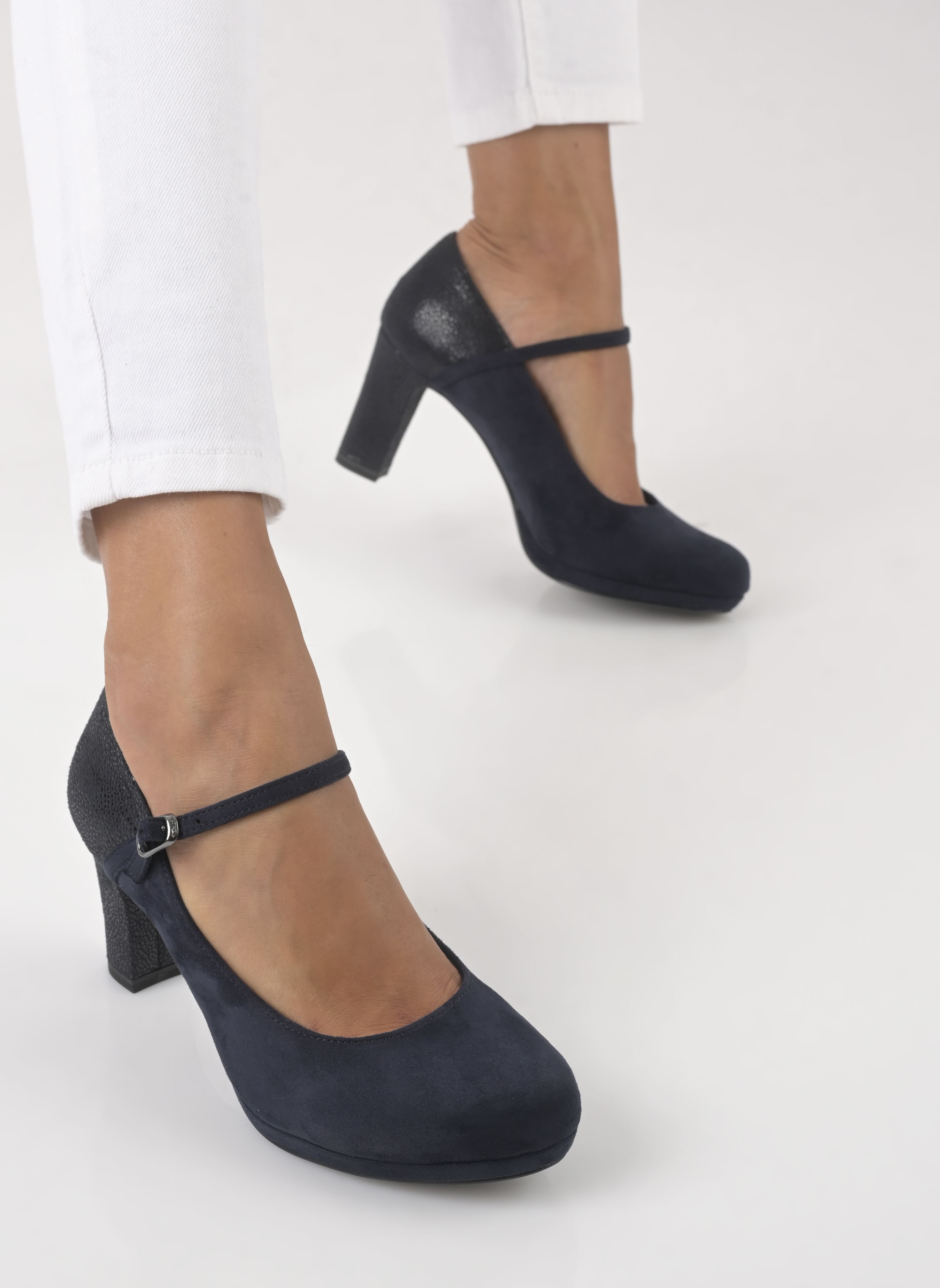 Slingback pumps 24494-41 dames blauw Tamaris Slingback pumps 24494-41 dames blauw NAVY COMB
