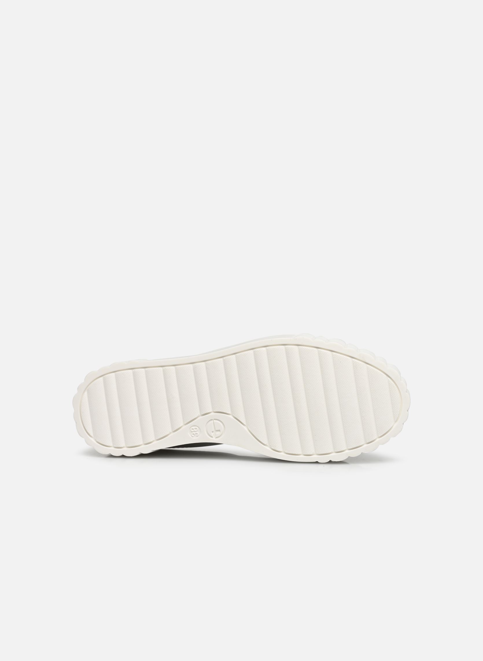Baskets compensées 23738-41 femme blanc Tamaris Baskets compensées 23738-41 femme blanc WHITE LEATHER