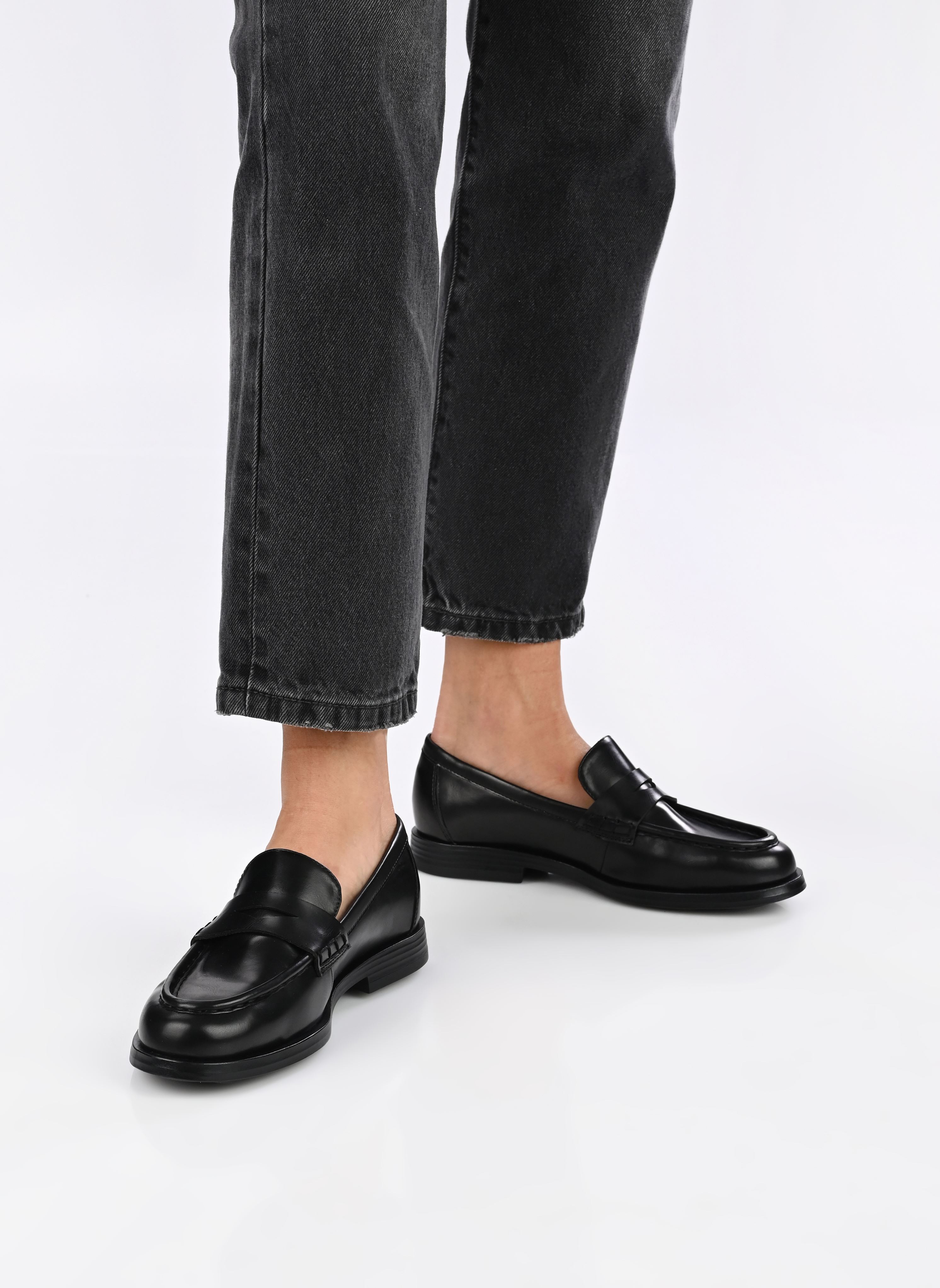 Tamaris 24311 Black Patent | mocassin confort noir automne hiver chez