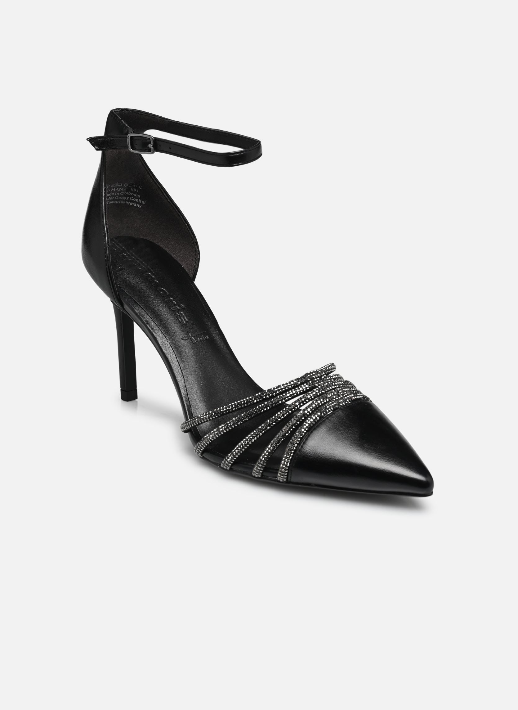 Pumps mit Riemchen 24424-41 damen schwarz Tamaris Pumps mit Riemchen 24424-41 damen schwarz BLACK