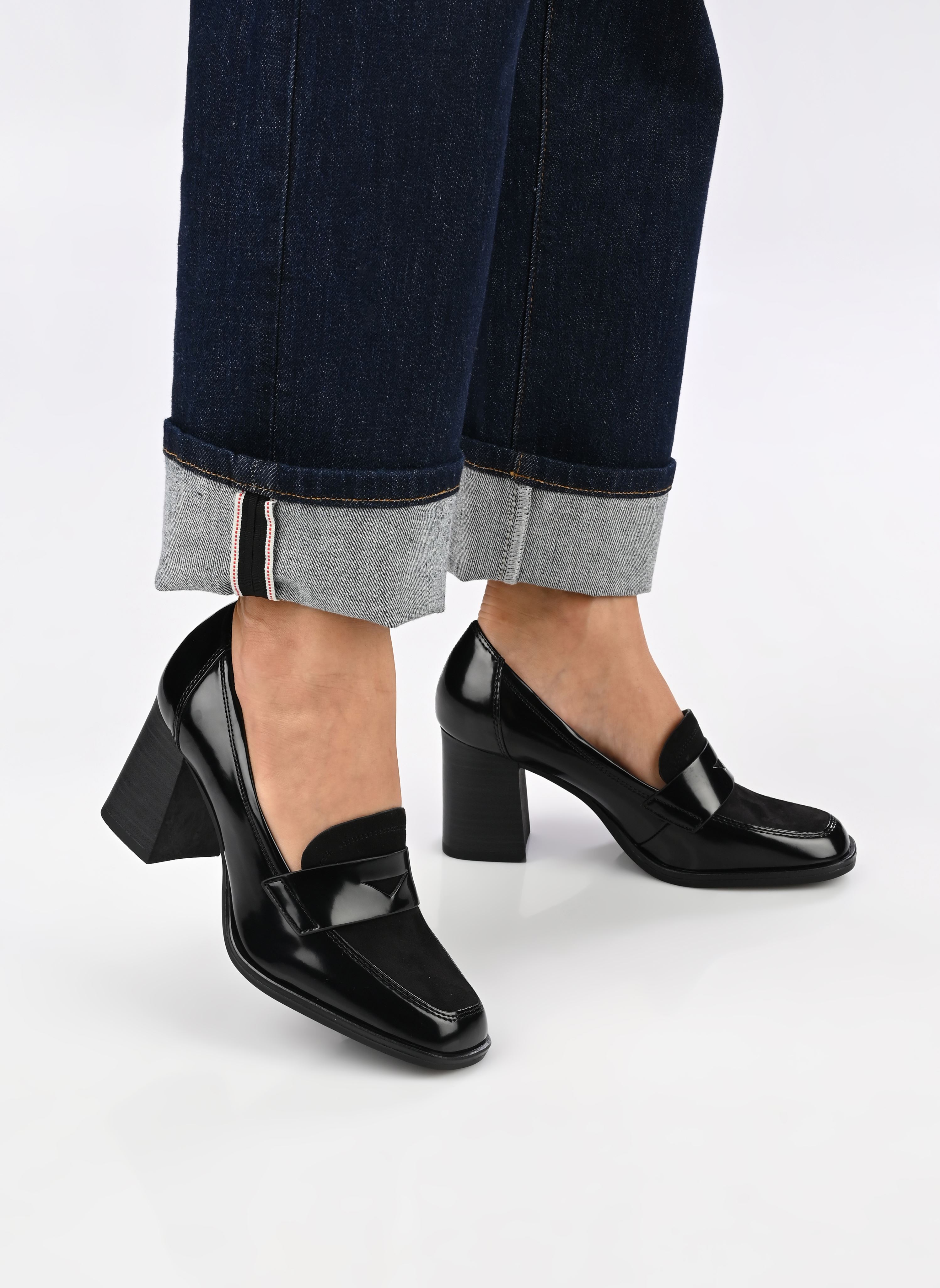 Mocassins 24438-41 dames zwart Tamaris Mocassins 24438-41 dames zwart BLACK COMB