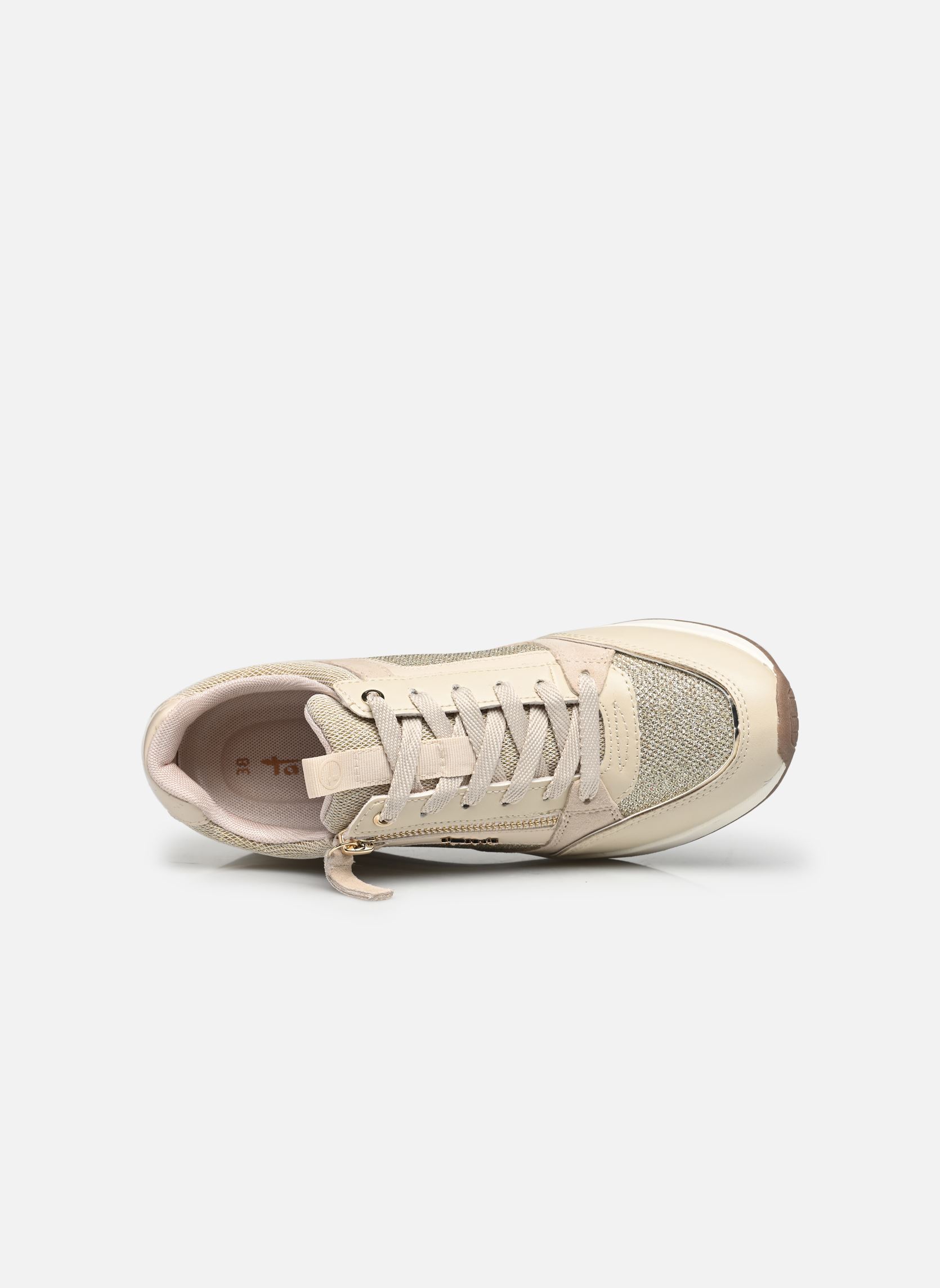 Plateau-Sneaker 23703-41 damen beige Tamaris Plateau-Sneaker 23703-41 damen beige CREAM COMB