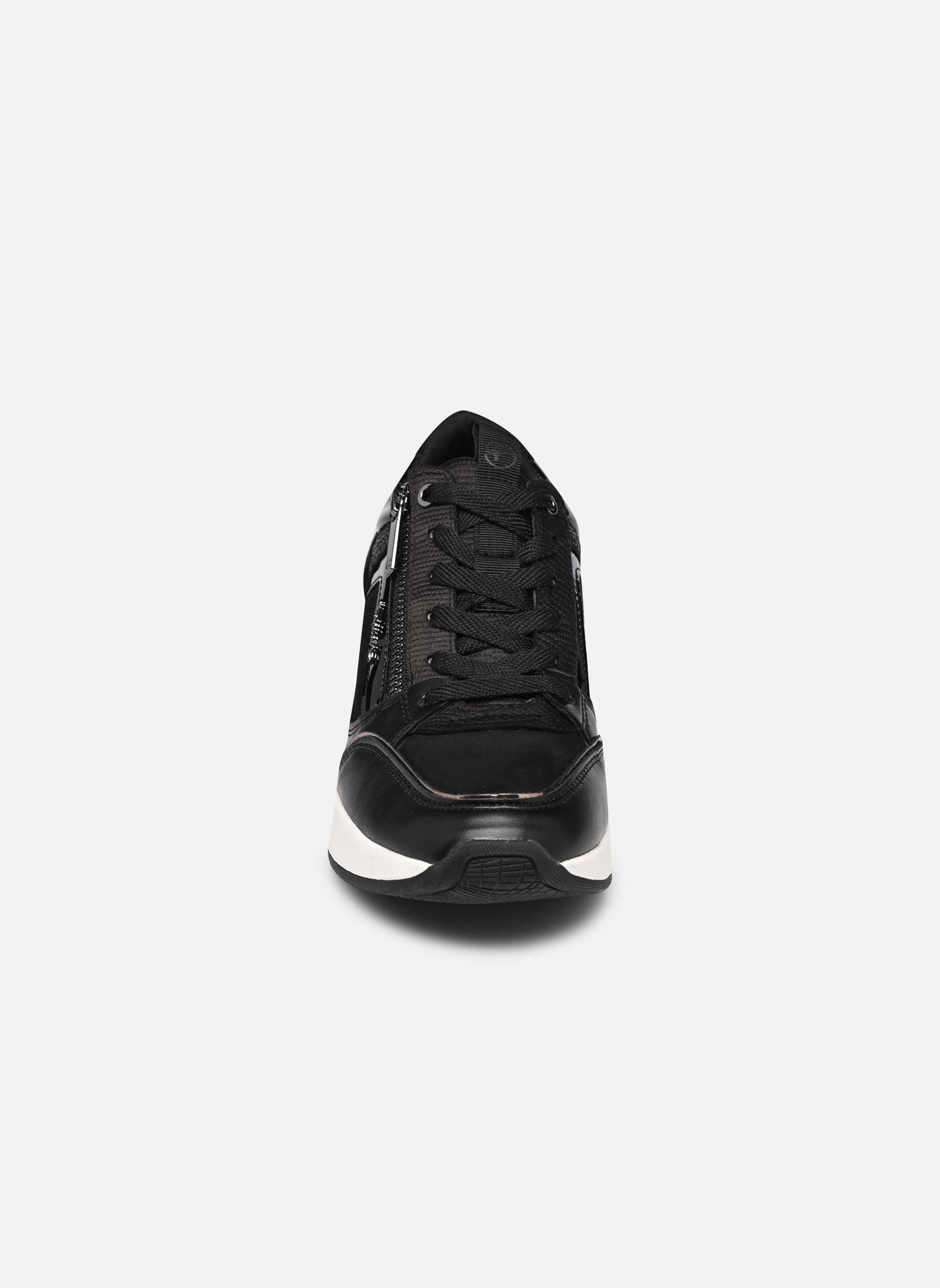 Baskets compensées 23703-41 femme noir Tamaris Baskets compensées 23703-41 femme noir BLACK