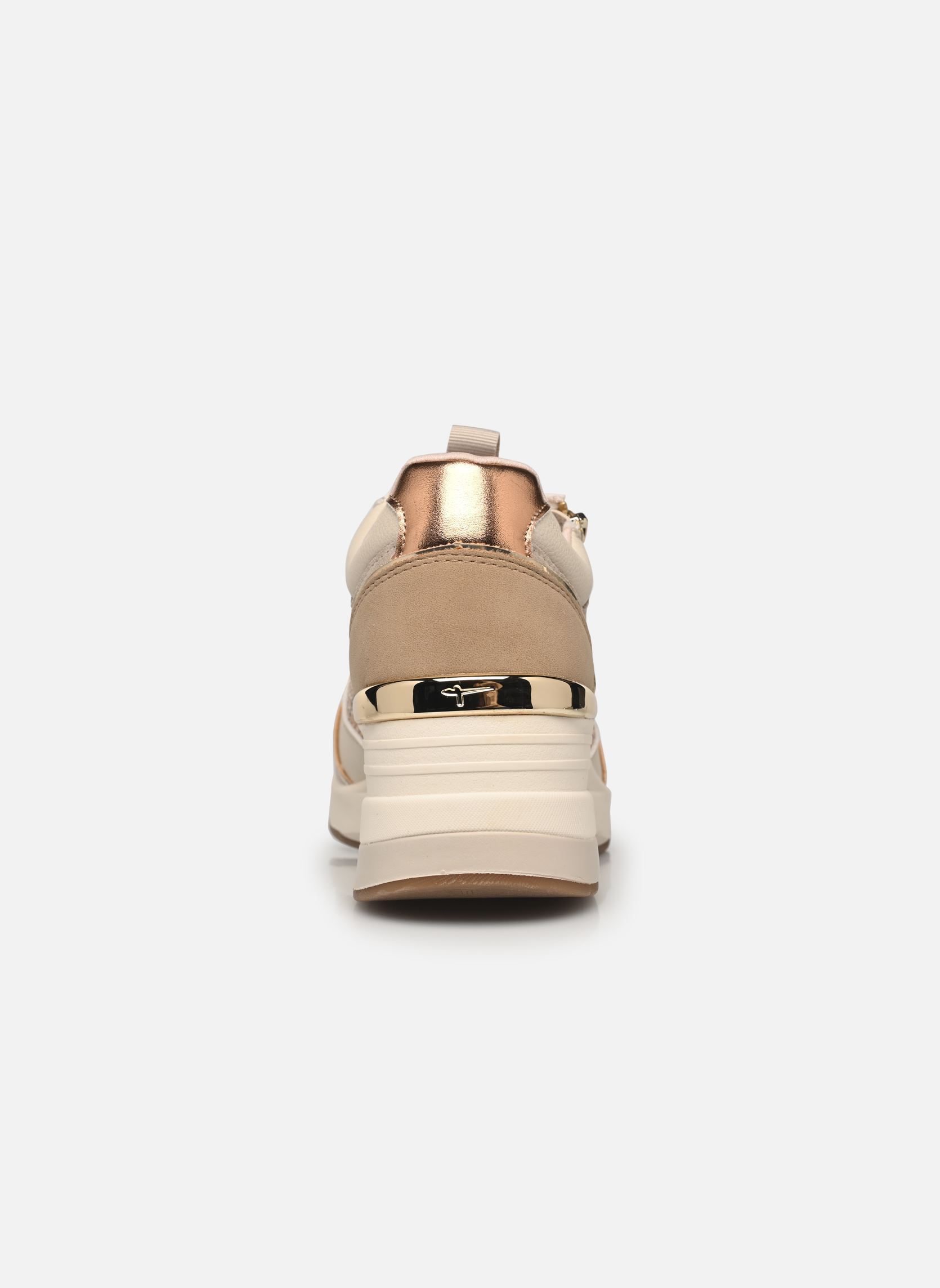Sneakers con zeppa 23703-41 donna beige Tamaris Sneakers con zeppa 23703-41 donna beige IVORY STRUCT.