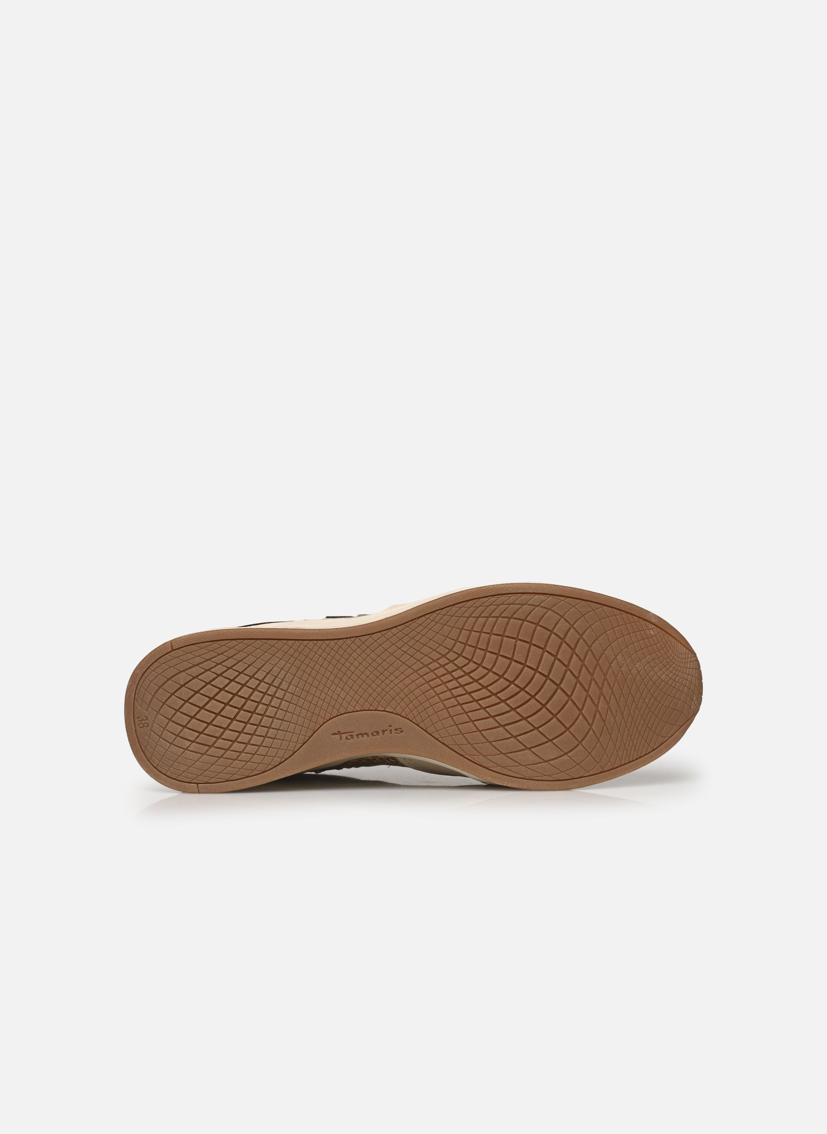 Sneakers con zeppa 23703-41 donna beige Tamaris Sneakers con zeppa 23703-41 donna beige IVORY STRUCT.