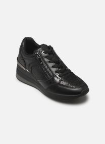 Baskets compensées 23703-41 femme noir