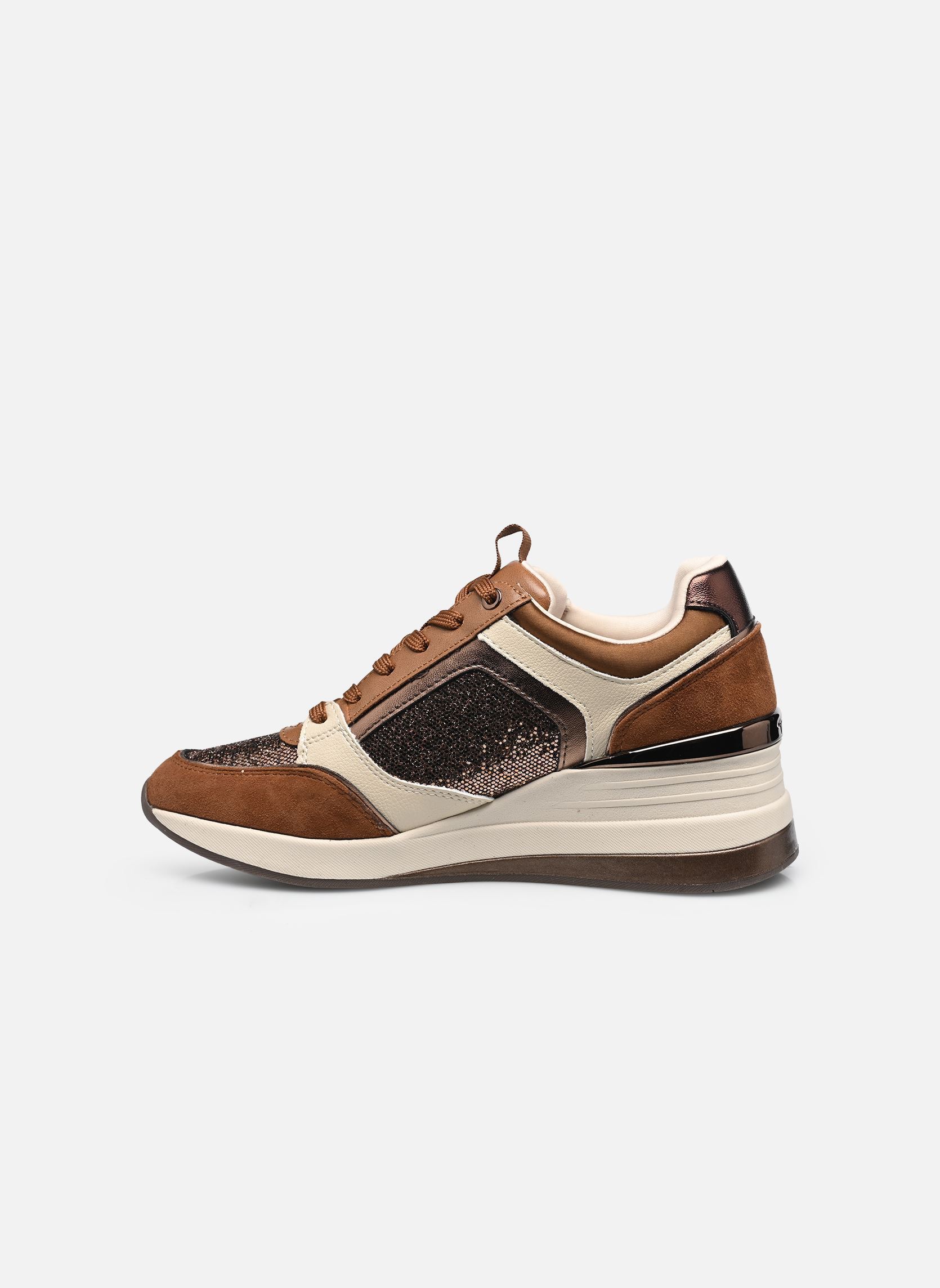 Baskets compensées 23703-41 femme marron Tamaris Baskets compensées 23703-41 femme marron COGNAC COMB