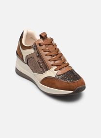 Baskets compensées 23703-41 femme noir