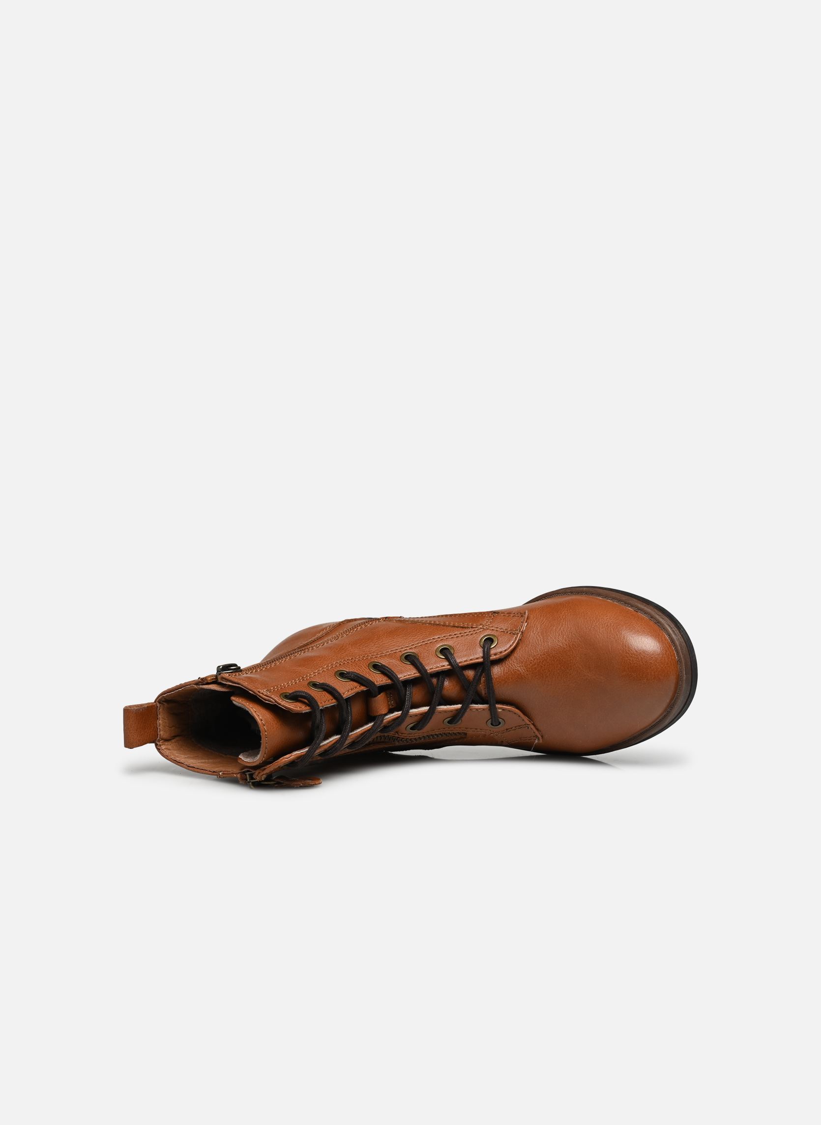 Geschnürte Stiefeletten 25107-41 damen braun Tamaris Geschnürte Stiefeletten 25107-41 damen braun COGNAC