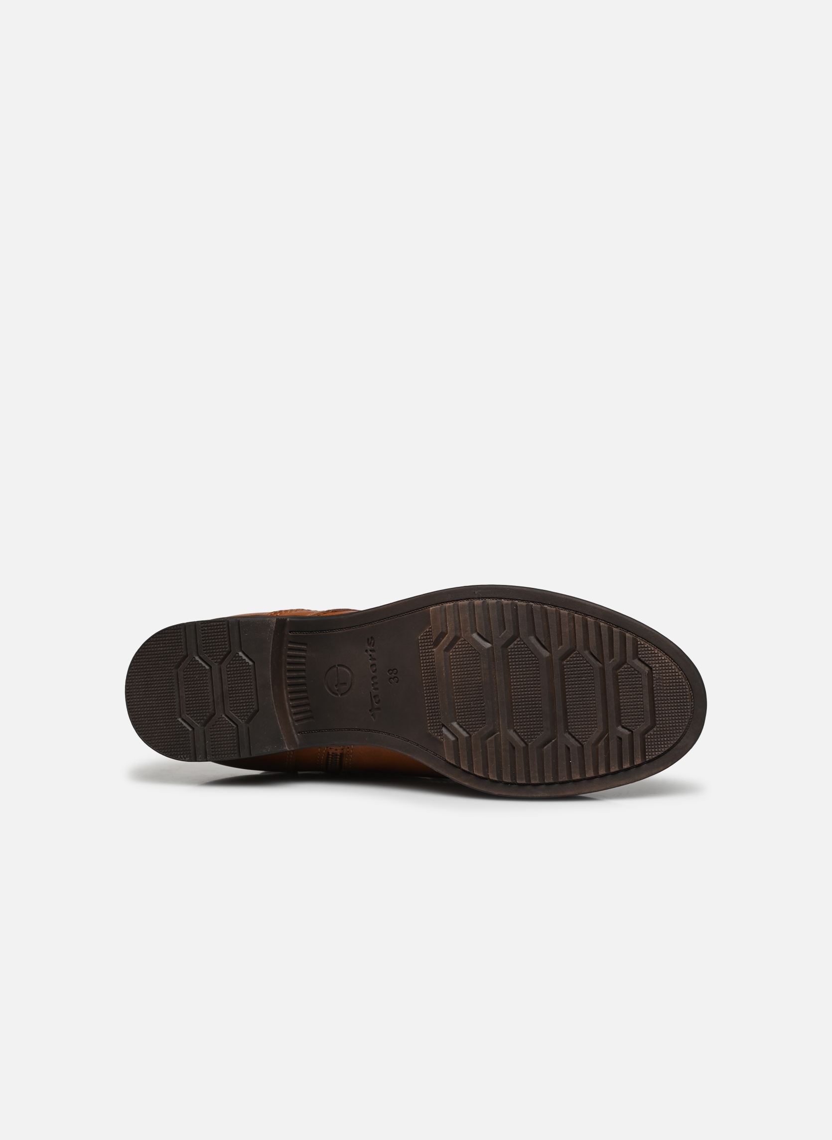 Geschnürte Stiefeletten 25107-41 damen braun Tamaris Geschnürte Stiefeletten 25107-41 damen braun COGNAC