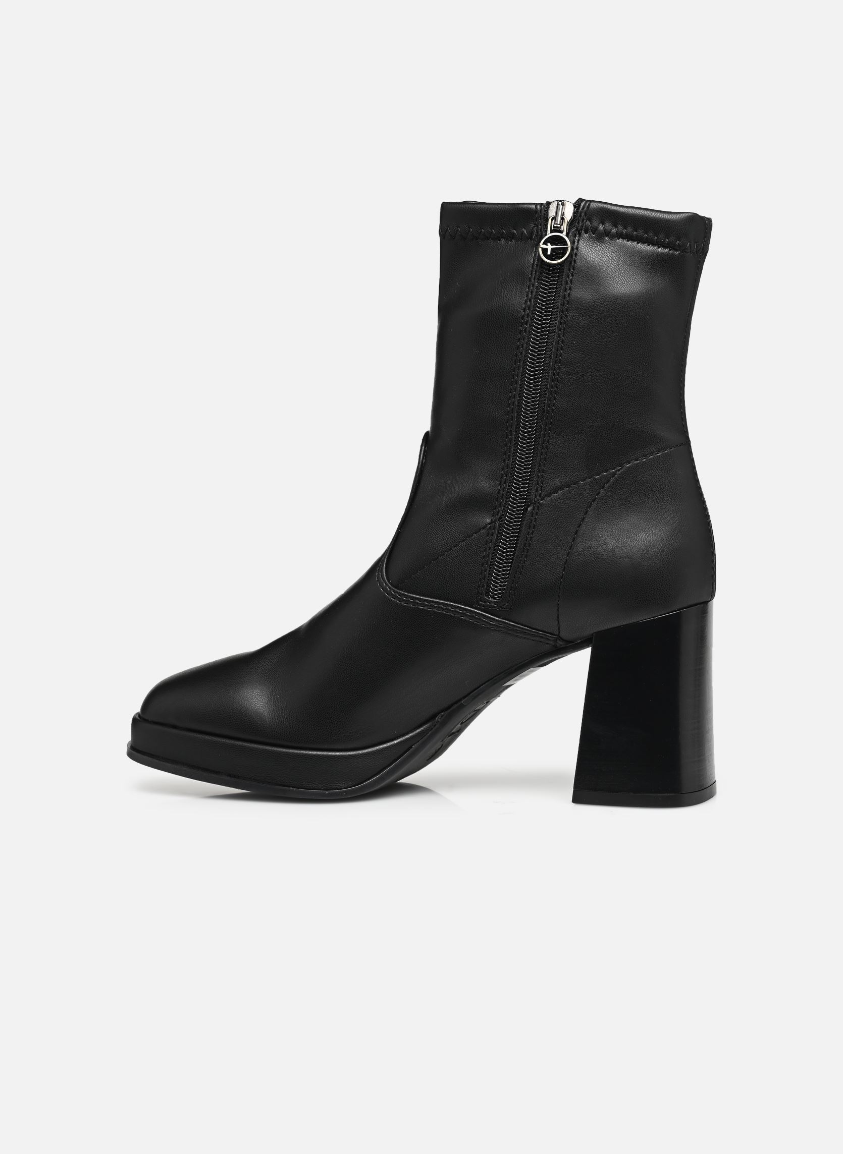 Enkellaarzen en boots 25379-41 dames zwart Tamaris Enkellaarzen en boots 25379-41 dames zwart BLACK
