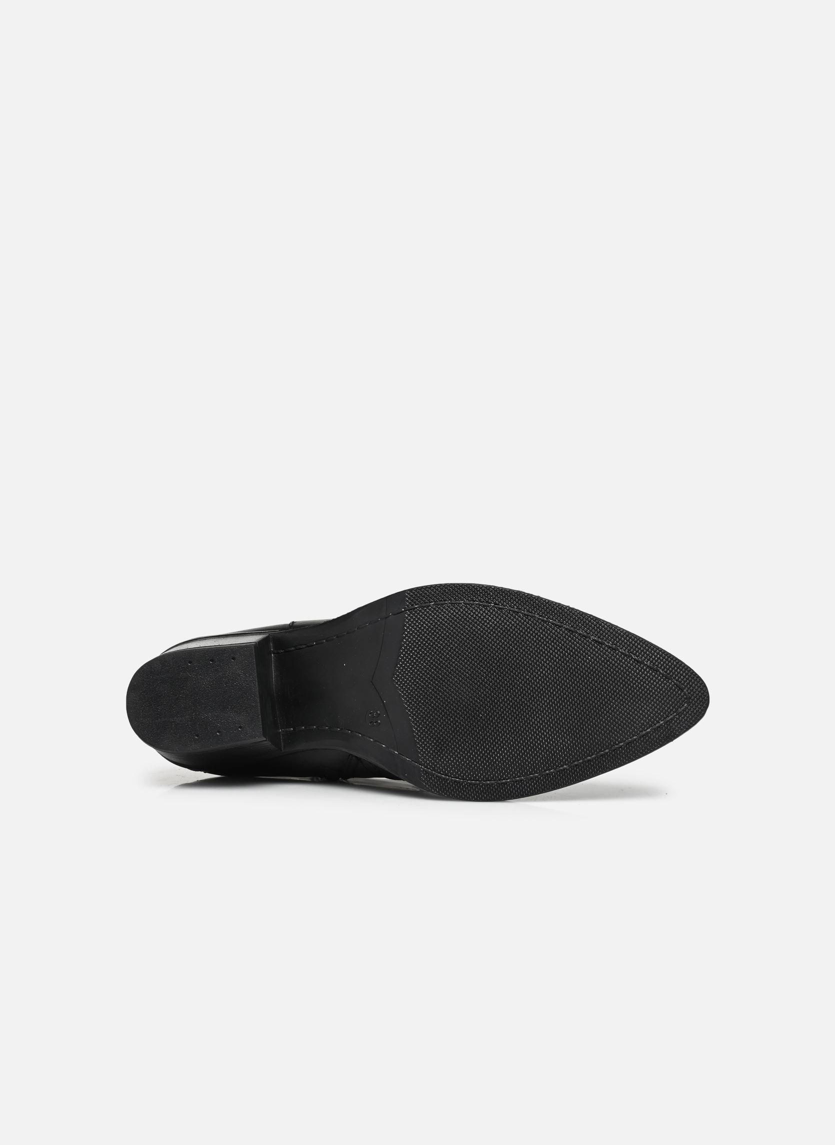 Bottines santiags 25702-41 femme noir Tamaris Bottines santiags 25702-41 femme noir BLACK LEATHER