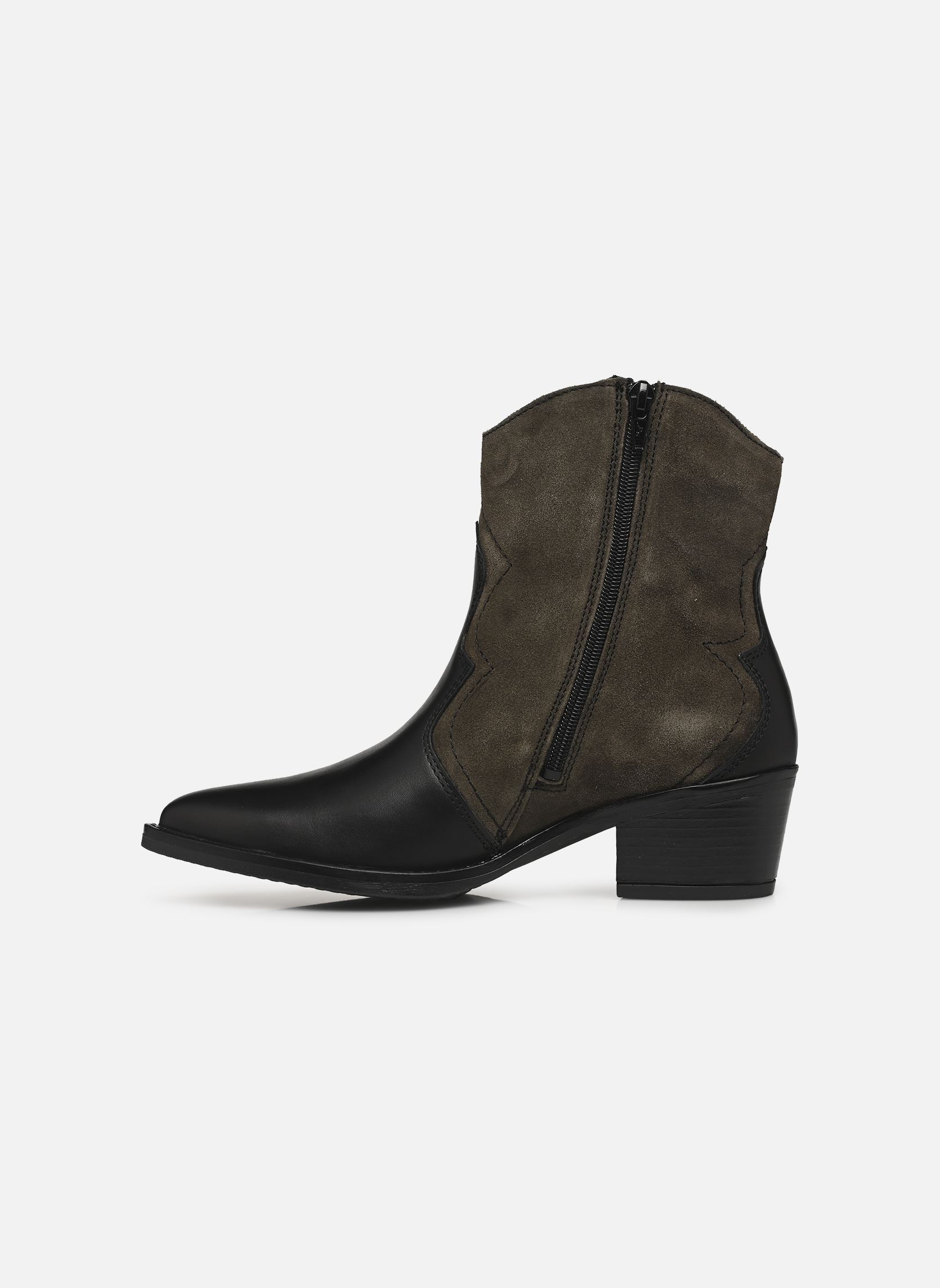 Cowboy-Stiefeletten 25702-41 damen grün Tamaris Cowboy-Stiefeletten 25702-41 damen grün BLK LEA./OLIVE