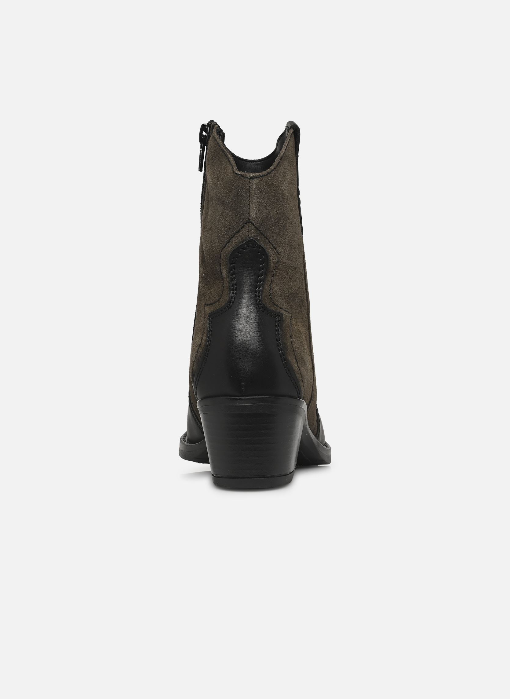 Cowboy-Stiefeletten 25702-41 damen grün Tamaris Cowboy-Stiefeletten 25702-41 damen grün BLK LEA./OLIVE