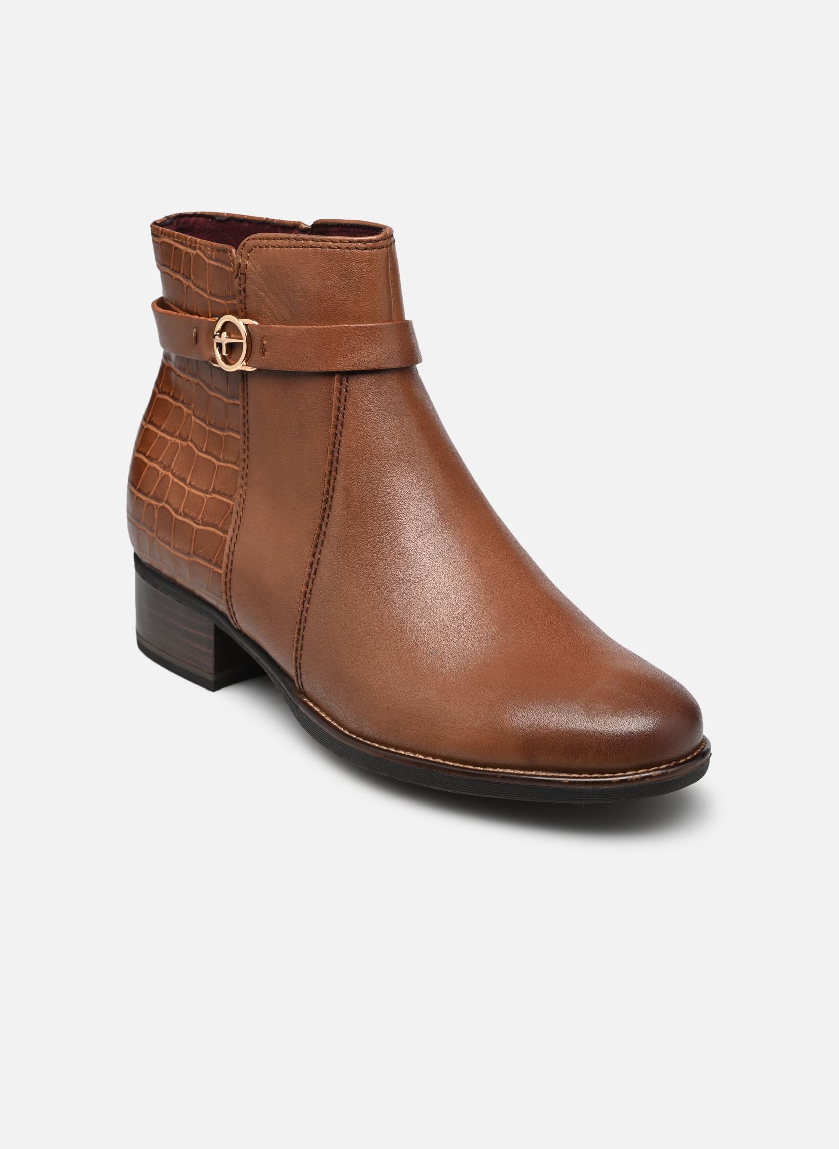Bottines et boots 25047-41 femme marron Tamaris Bottines et boots 25047-41 femme marron COGNAC